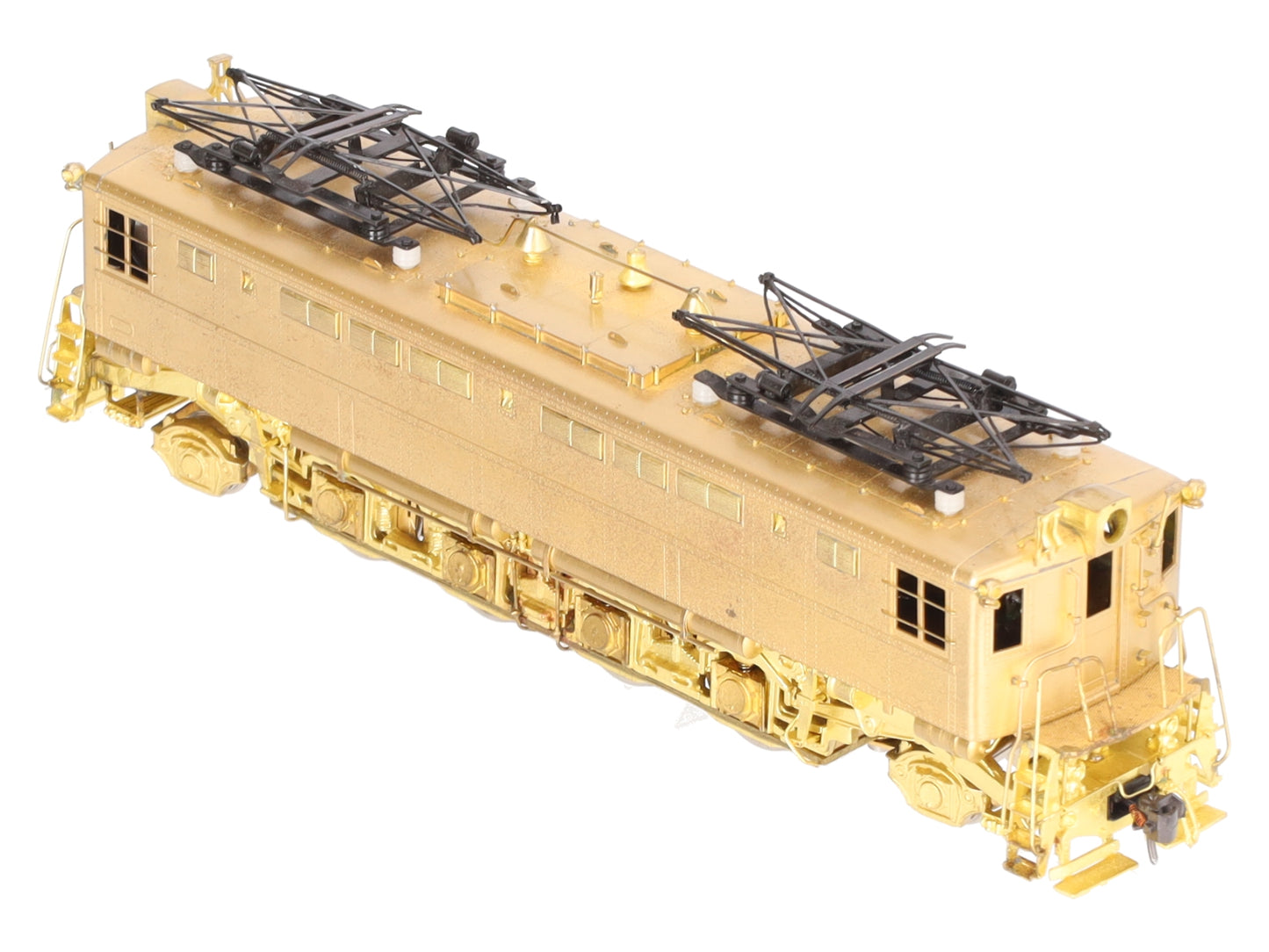 Alpha Models L-6A BRASS HO Scale Pennsylvania Railroad Electric Locomotive EX