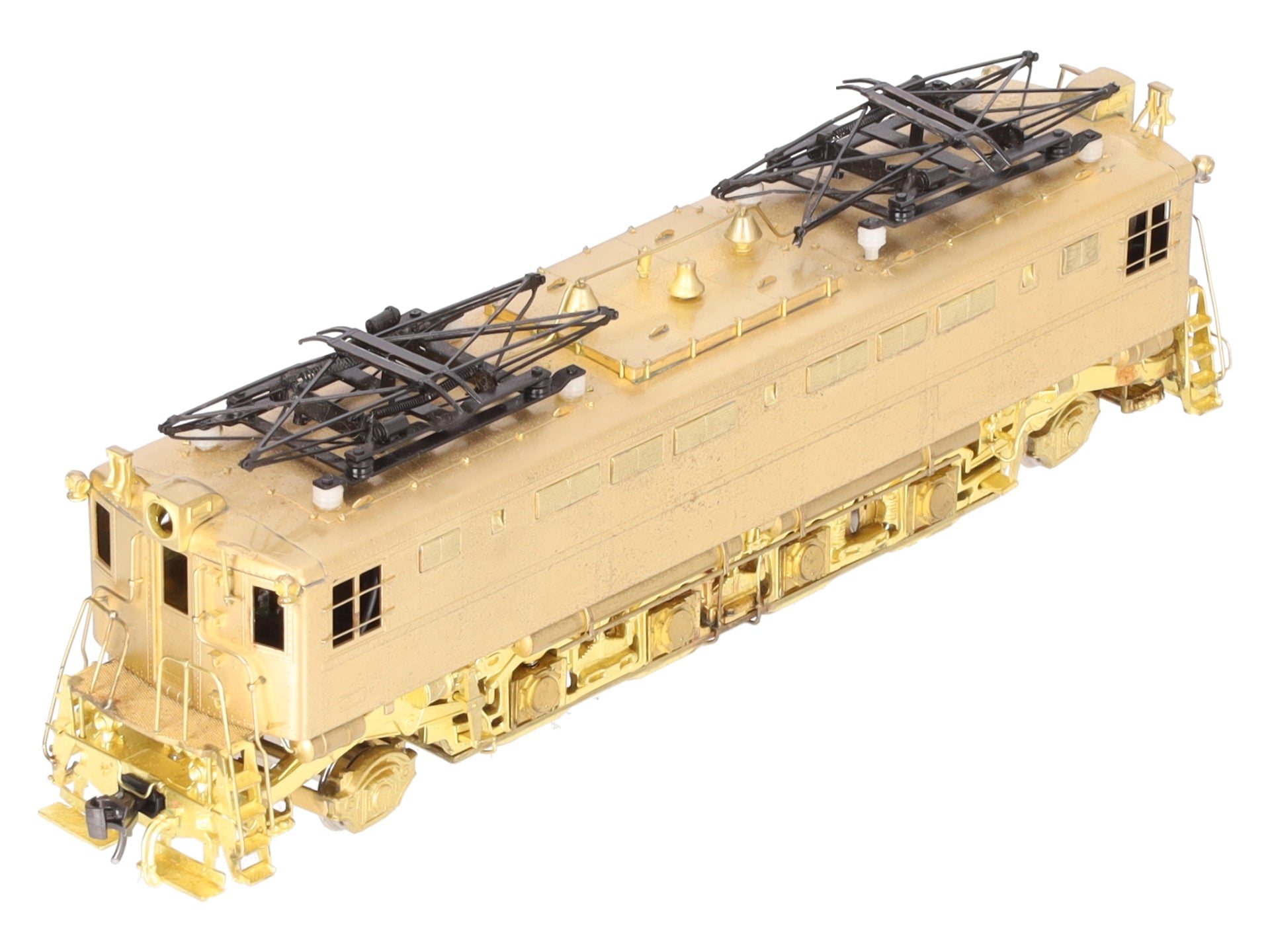 Alpha Models L-6A BRASS HO Scale Pennsylvania Railroad Electric Locomotive EX