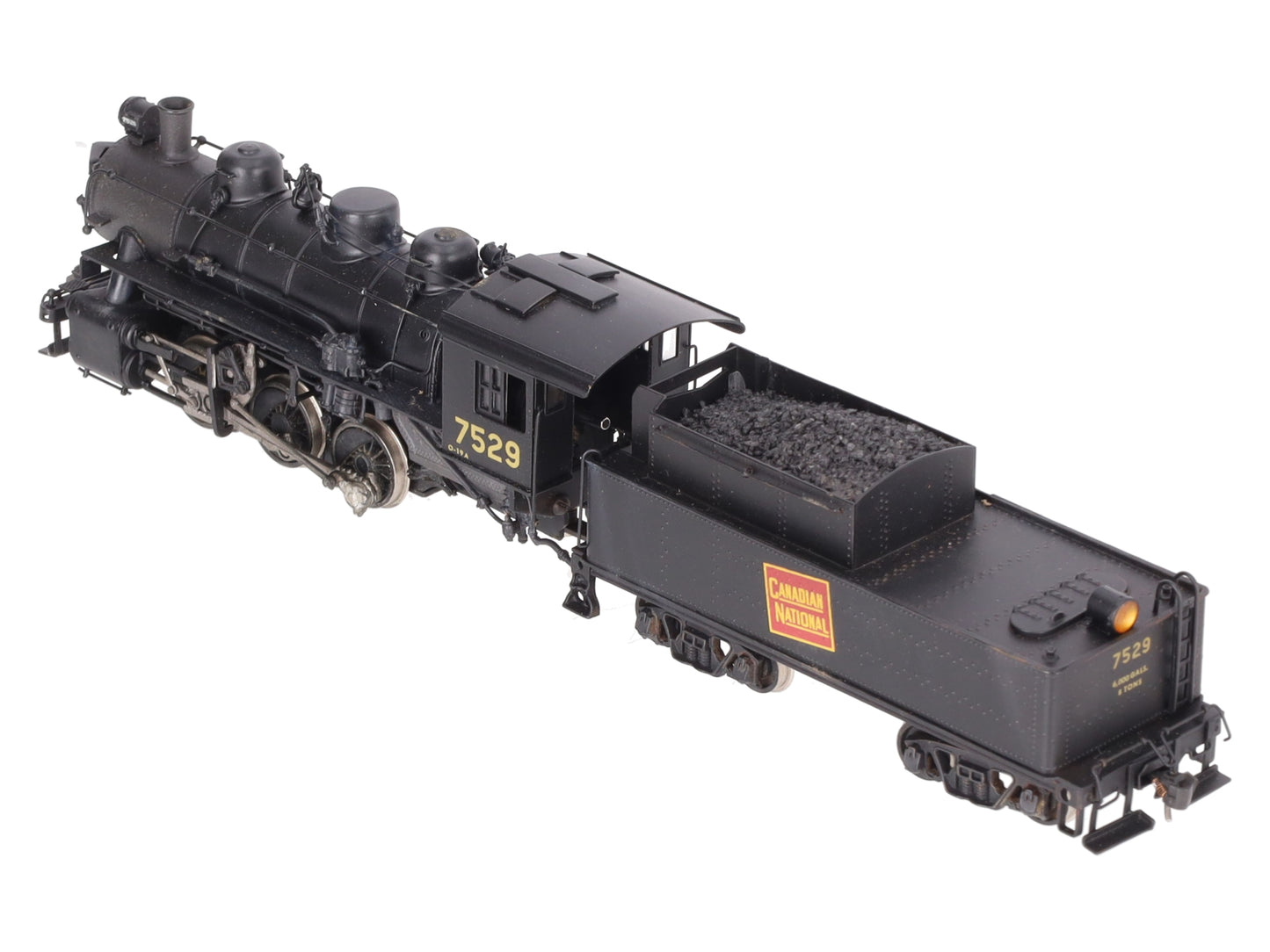 Van Hobbies O-18A HO BRASS CNR O-18a 0-6-0 Steam Locomotive & Tender - painted/Box