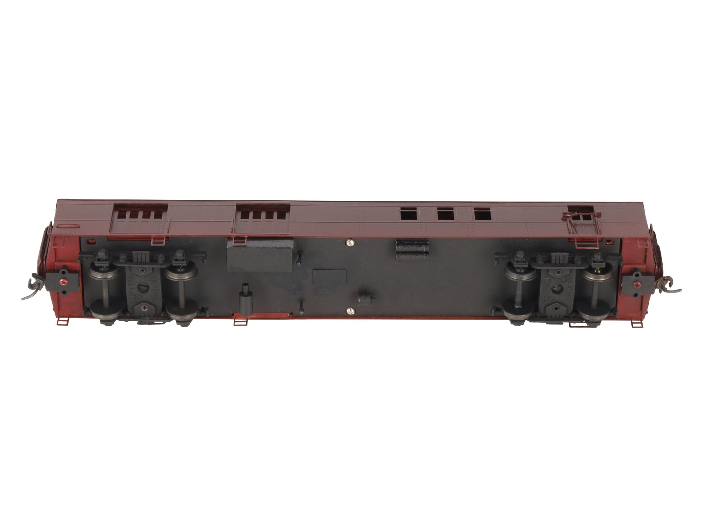 Nickel Plate Products HO Scale BRASS RPO Passenger Car- Painted/Box