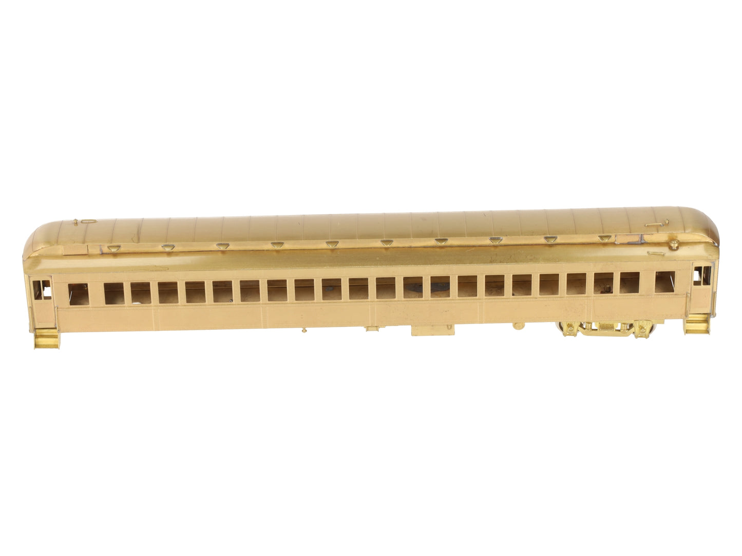 Roundhouse HO Scale BRASS New York Central Steel 80' Coach Car- Unpainted EX/Box