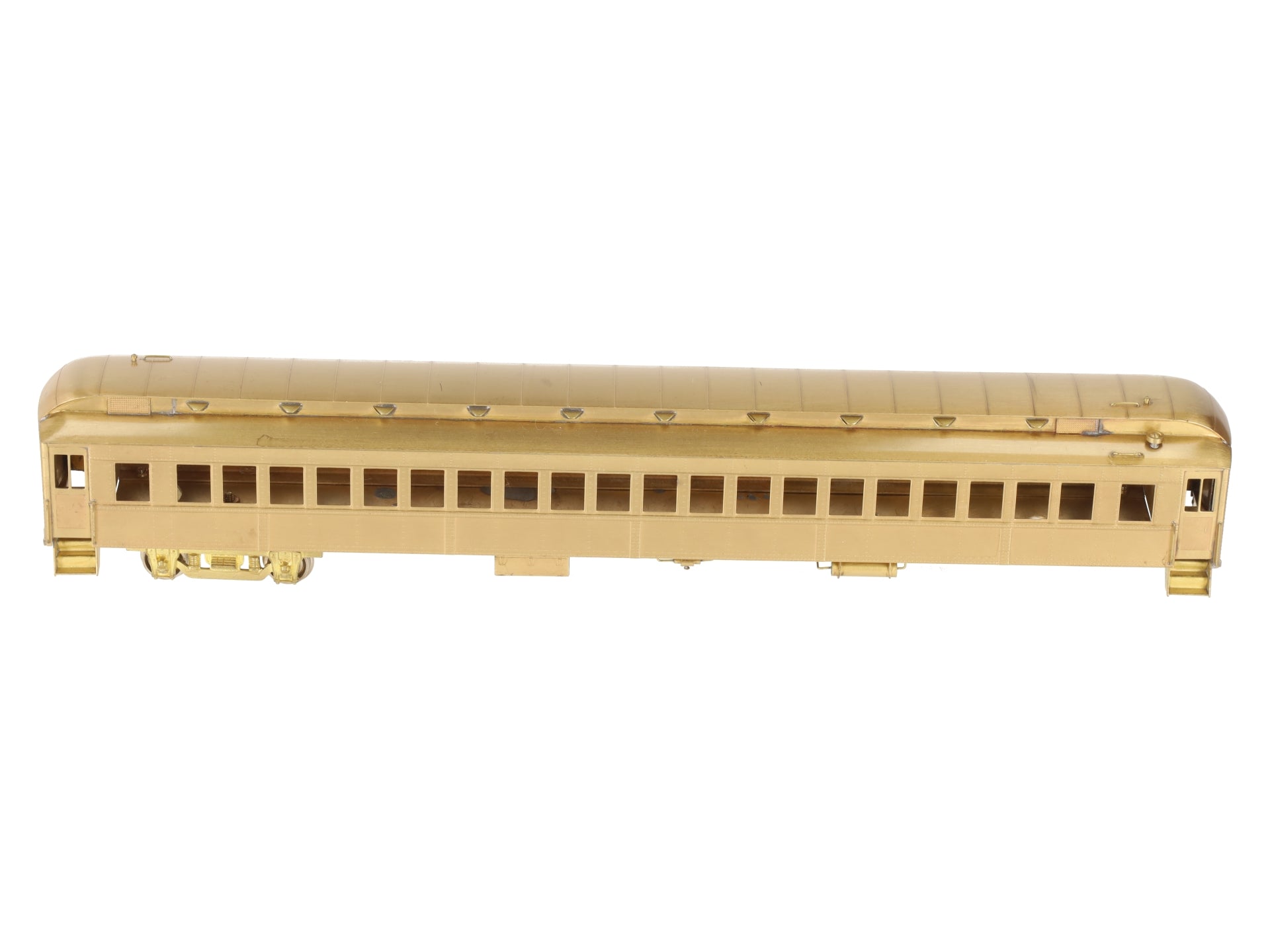 Roundhouse HO Scale BRASS New York Central Steel 80' Coach Car- Unpainted EX/Box