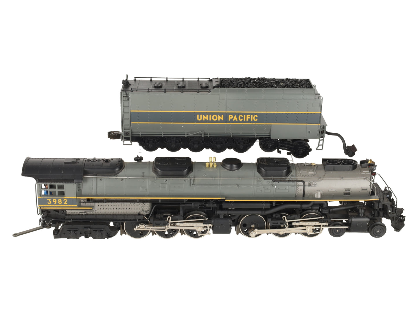 MTH 30-1107 O UP 4-6-6-4 Challenger Steam Locomotive & Tender #3982 w/PS1 EX/Box