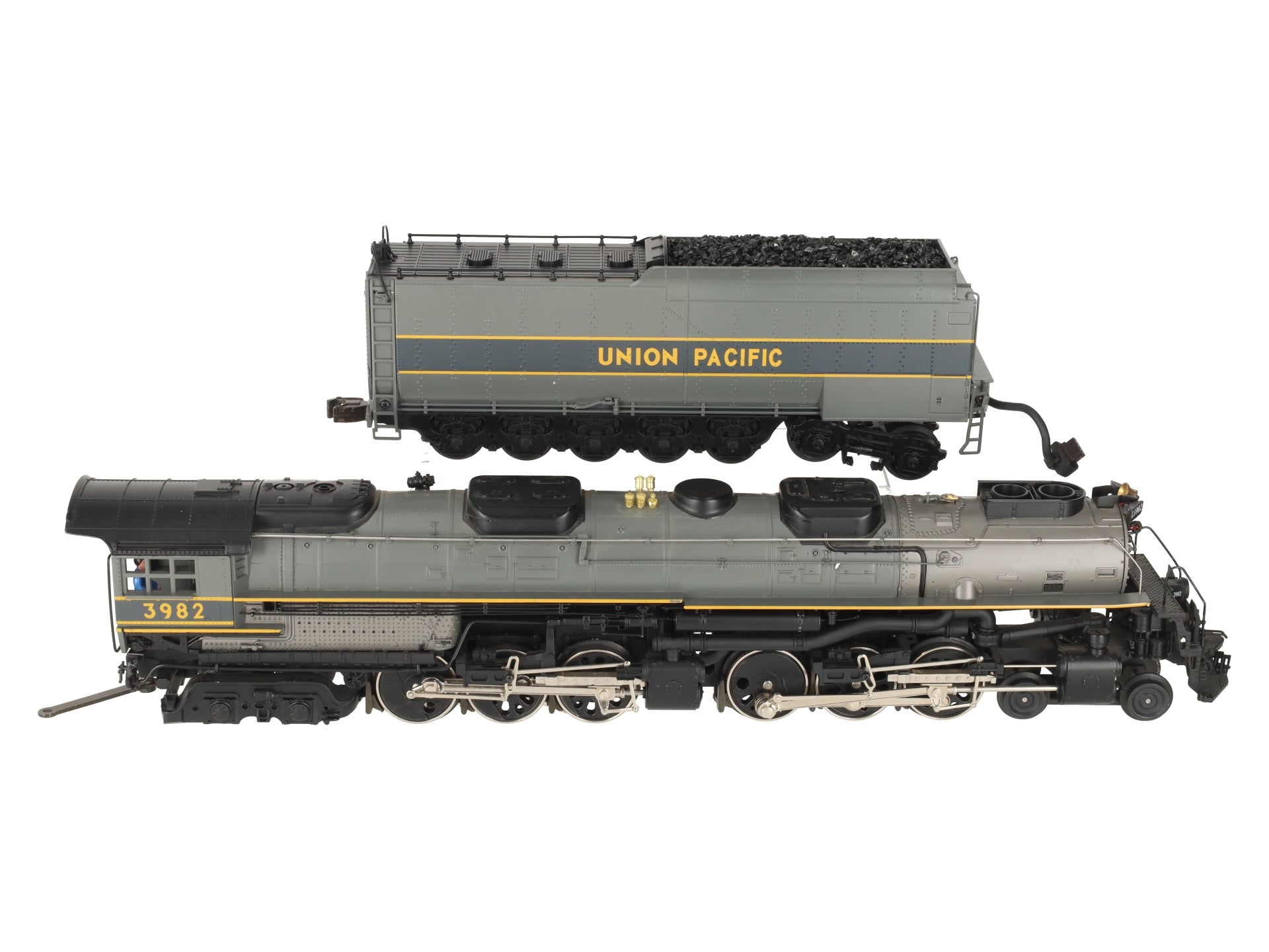 MTH 30-1107 O UP 4-6-6-4 Challenger Steam Locomotive & Tender #3982 w/PS1 EX/Box