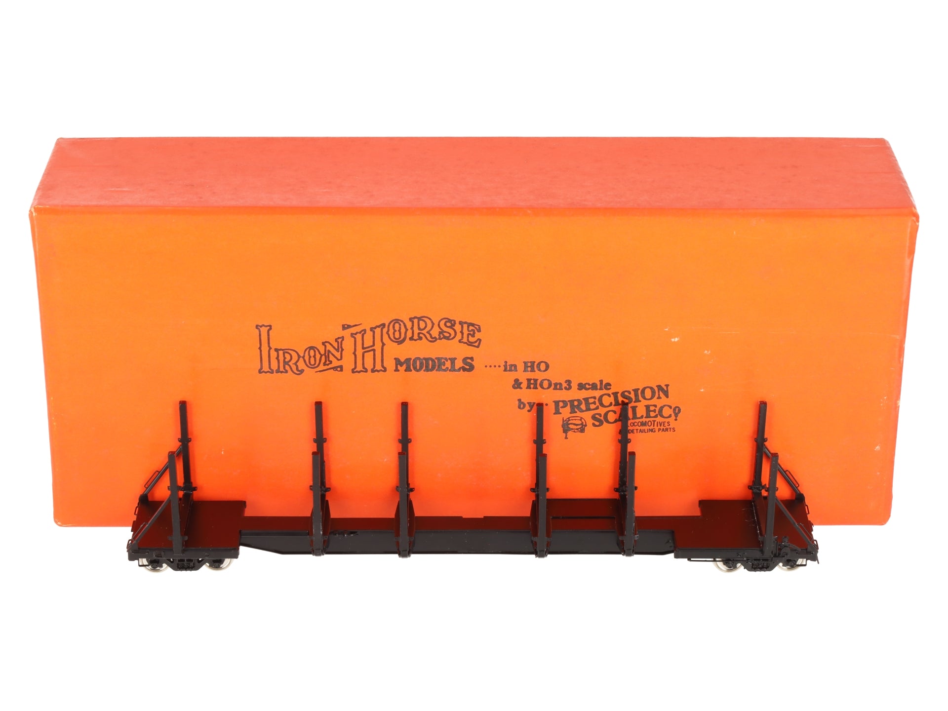 Precision Scale Company 15602 HO BRASS 100-Ton Log Car- F/P EX/Box