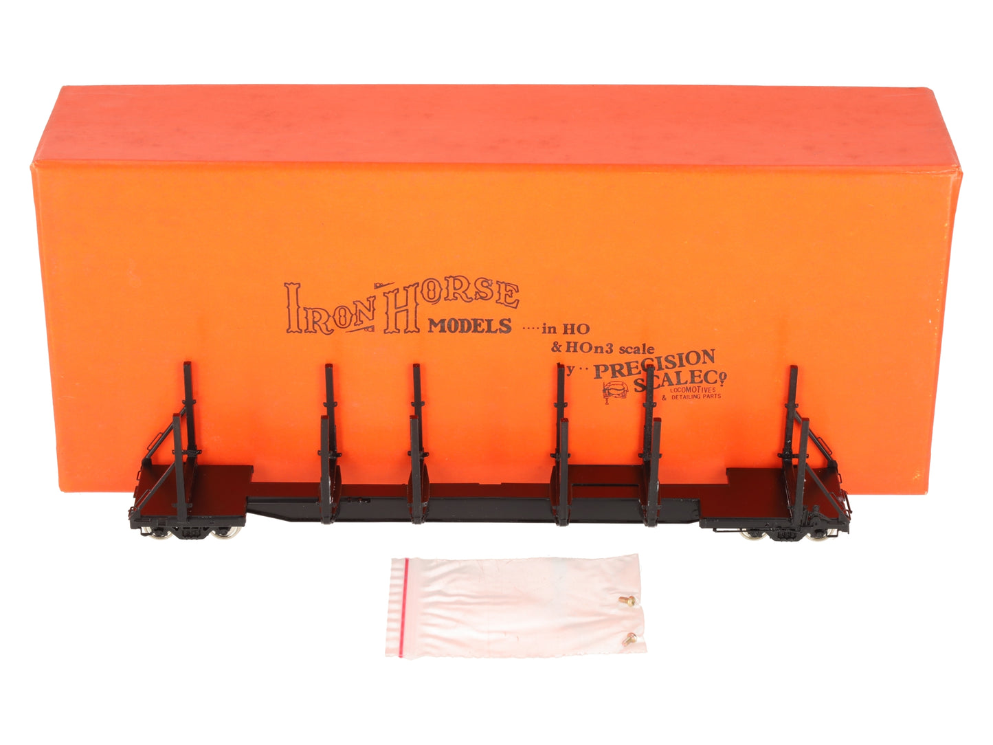 Precision Scale Company 15602 HO BRASS 100-Ton Log Car- F/P LN/Box