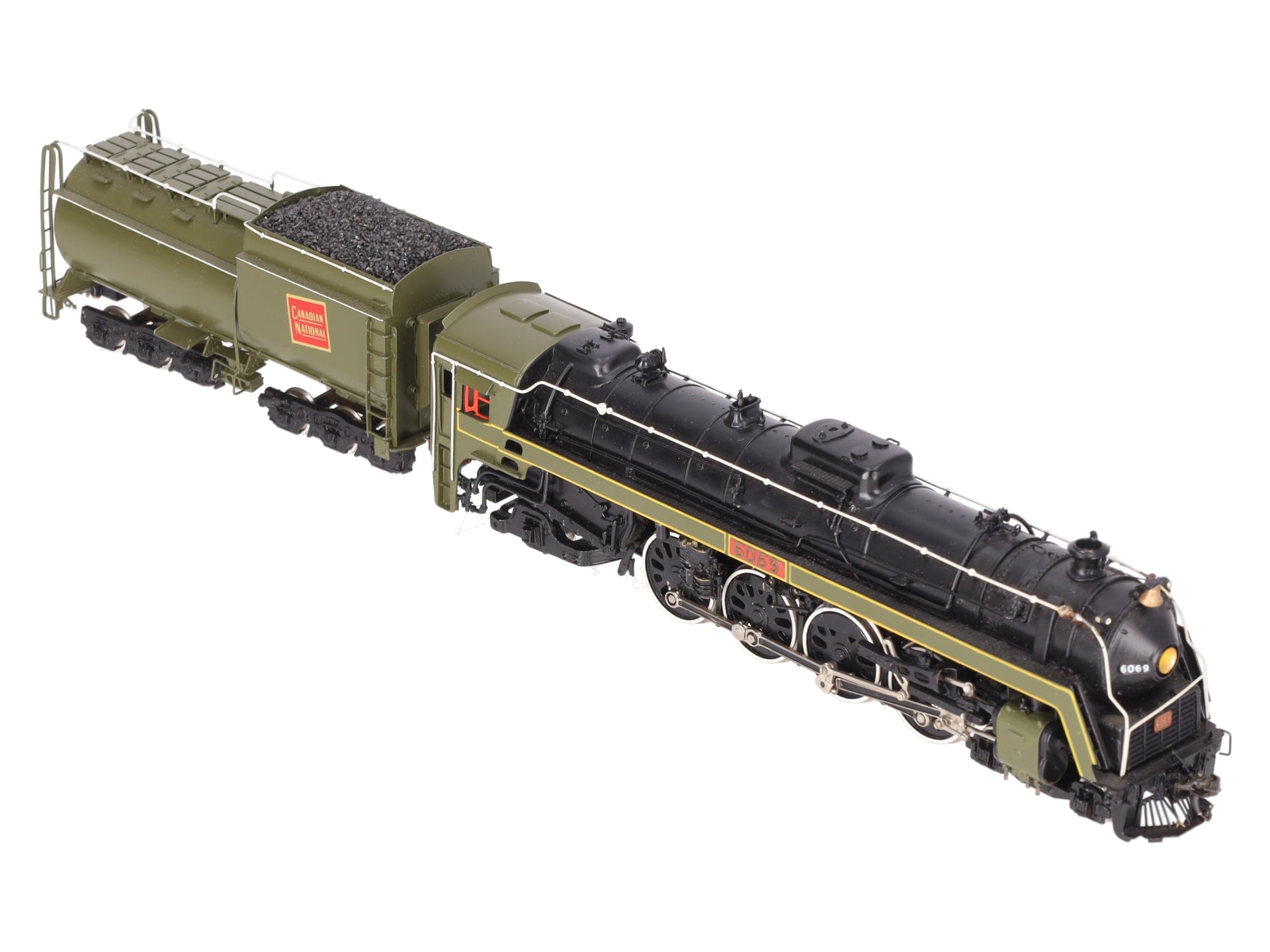 Van Hobbies HO BRASS CNR Custom Painted 4-8-2 Steam Loco & Tender #6069