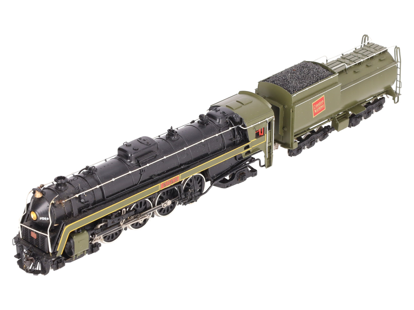 Van Hobbies HO BRASS CNR Custom Painted 4-8-2 Steam Loco & Tender #6069