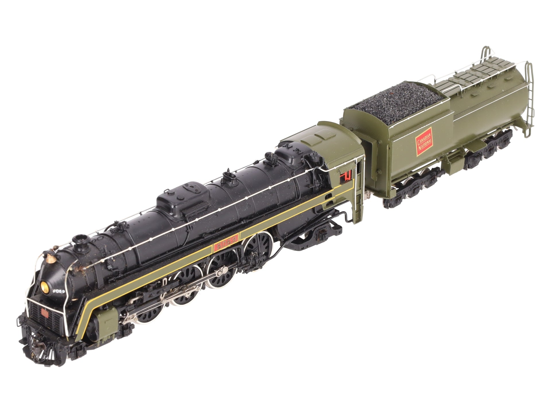 Van Hobbies HO BRASS CNR Custom Painted 4-8-2 Steam Loco & Tender #6069