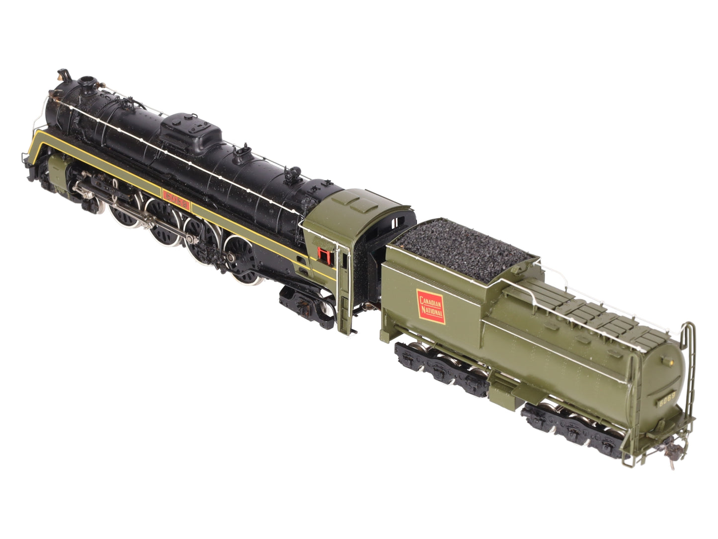 Van Hobbies HO BRASS CNR Custom Painted 4-8-2 Steam Loco & Tender #6069