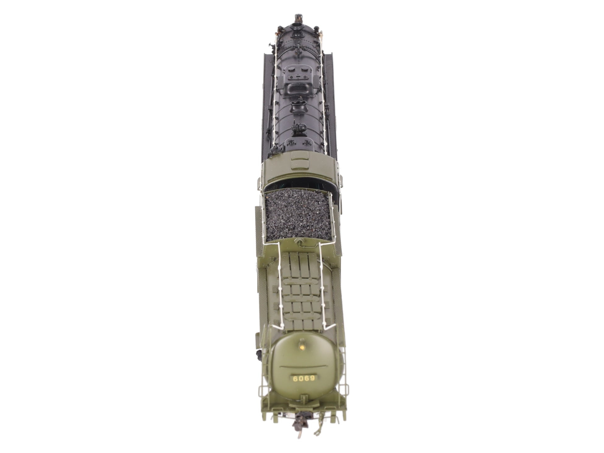 Van Hobbies HO BRASS CNR Custom Painted 4-8-2 Steam Loco & Tender #6069