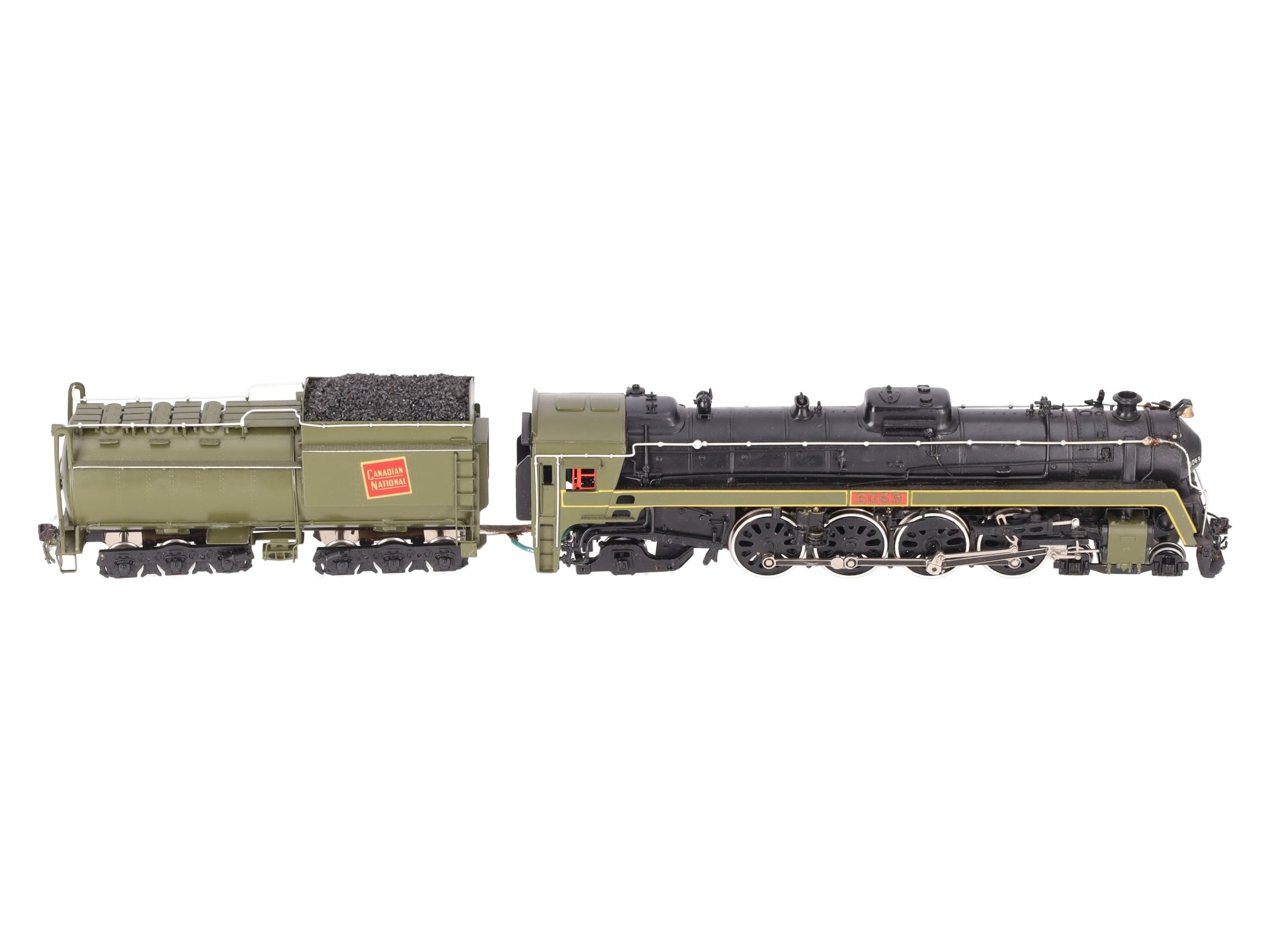 Van Hobbies HO BRASS CNR Custom Painted 4-8-2 Steam Loco & Tender #6069