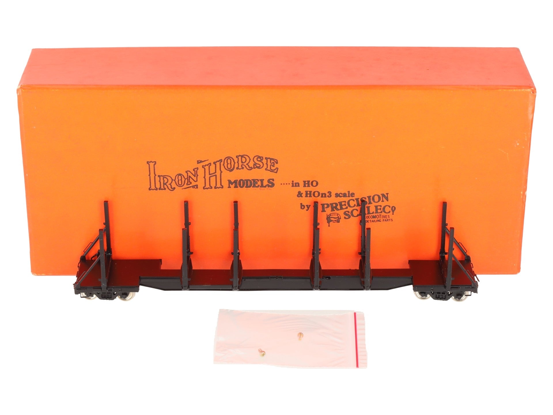 Precision Scale Company 15602 HO BRASS 100-Ton Log Car- F/P LN/Box
