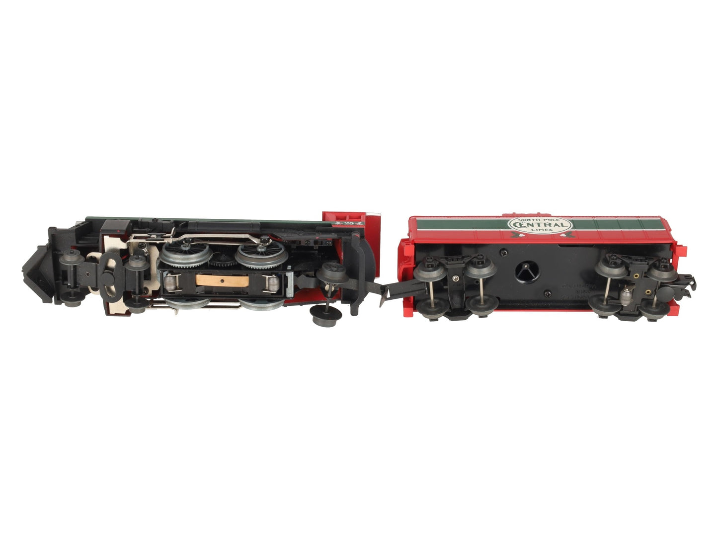 Lionel 6-30020 O North Pole Central Christmas Steam Locomotive & Tender #25 EX