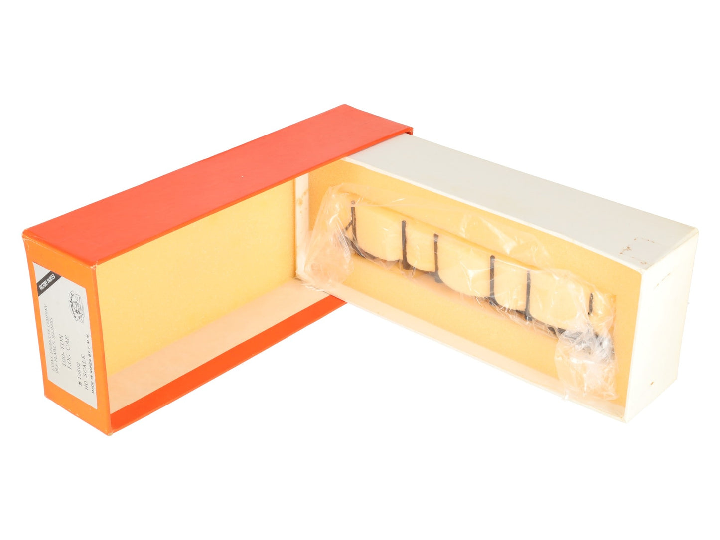 Precision Scale Company 15602 HO BRASS 100-Ton Log Car- F/P LN/Box