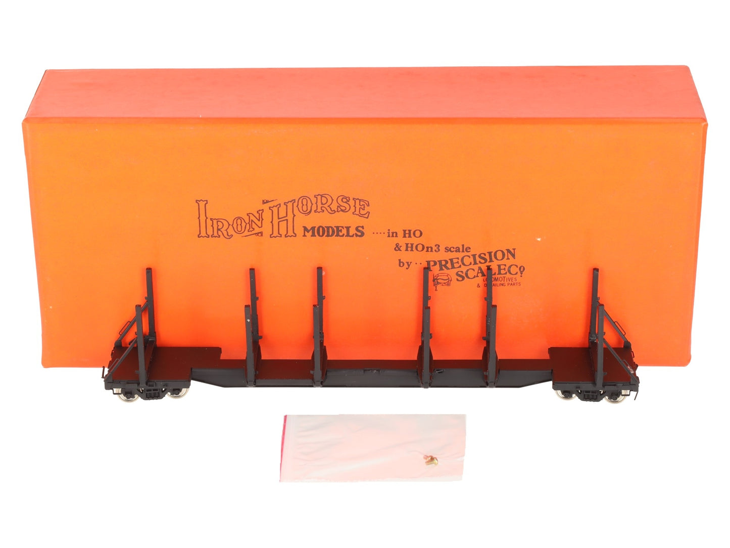 Precision Scale Company 15602 HO BRASS 100-Ton Log Car- F/P LN/Box