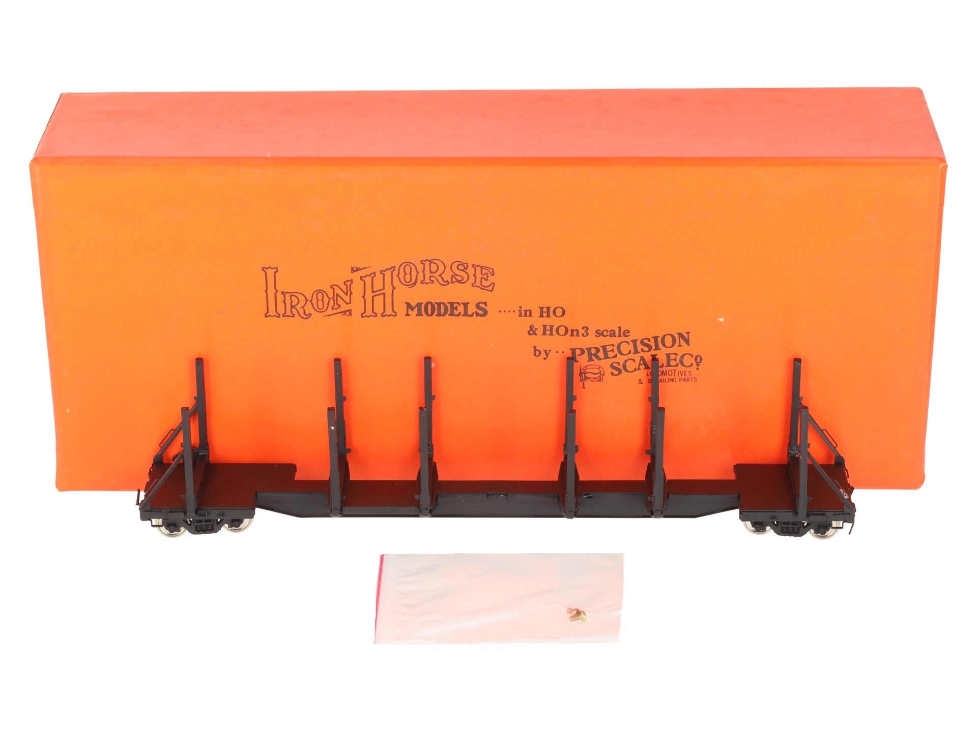 Precision Scale Company 15602 HO BRASS 100-Ton Log Car- F/P LN/Box