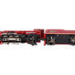 Lionel 6-28699 O Holiday Red 2-8-2 Steam Locomotive & Tender #25 EX/Box