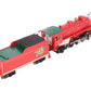 Lionel 6-28699 O Holiday Red 2-8-2 Steam Locomotive & Tender #25 EX/Box