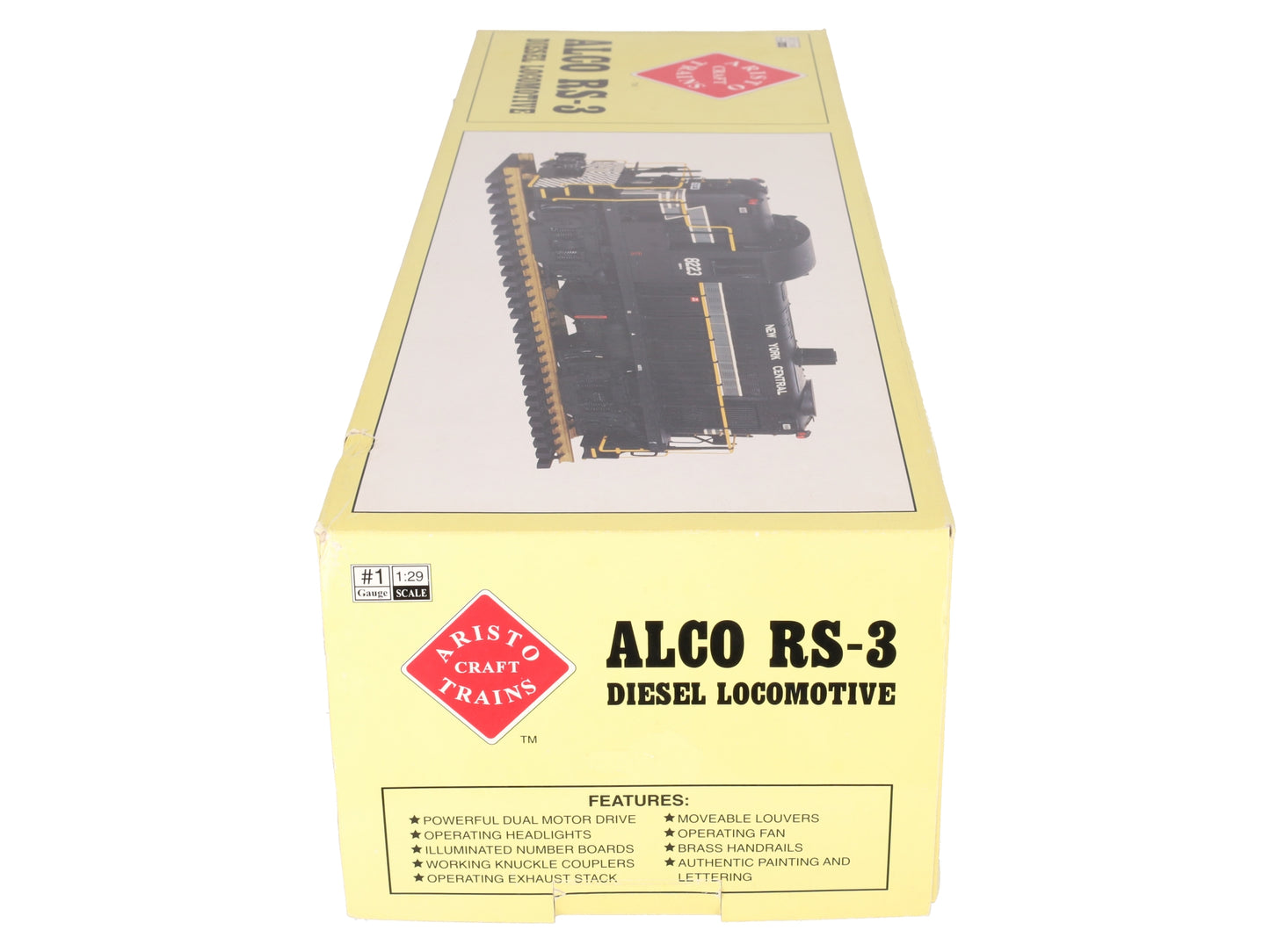 Aristo-Craft 22202 G Scale Union Pacific Alco RS-3 Diesel Locomotive #1192 EX/Box