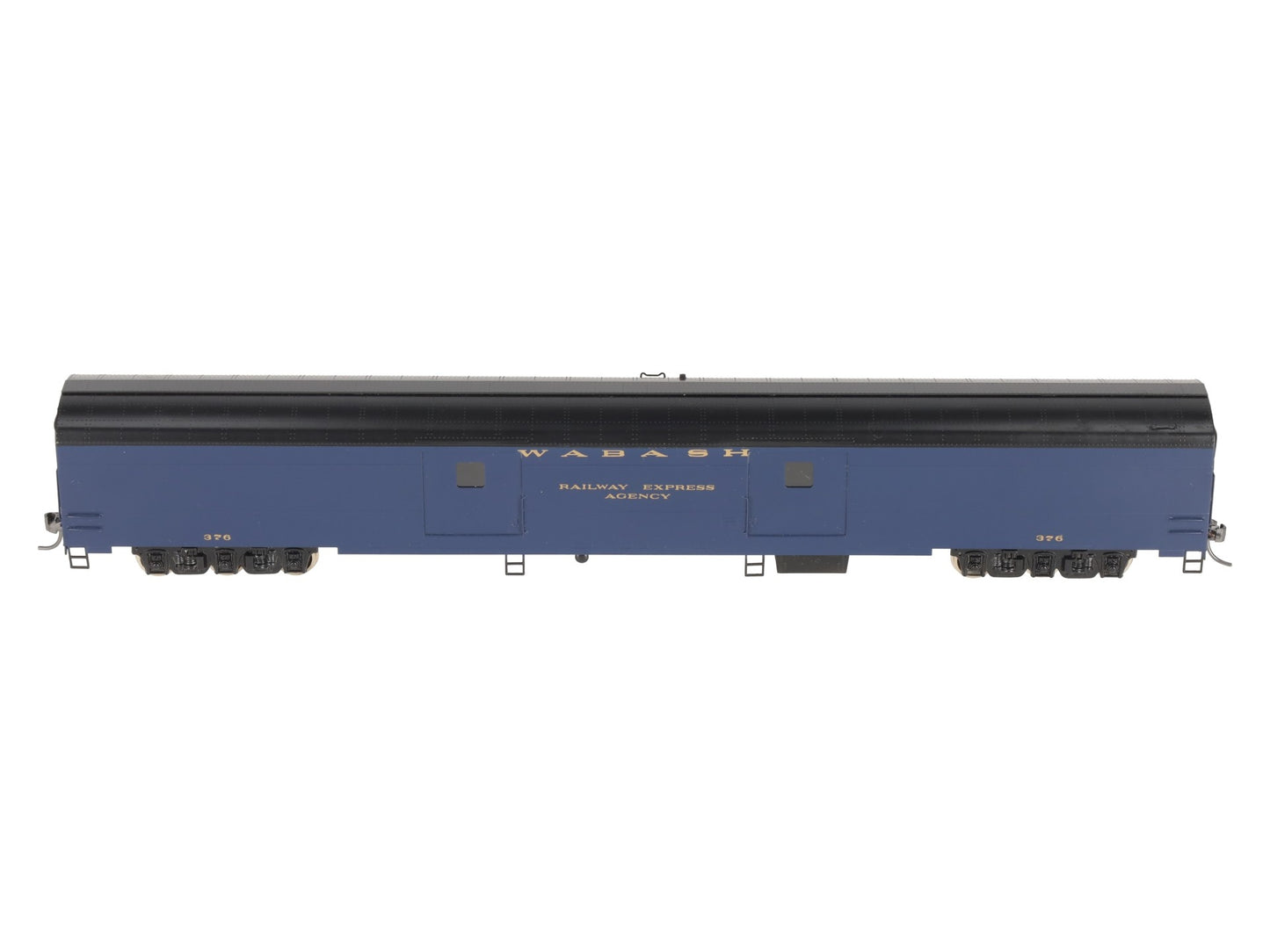 S. Soho & Co. 0463 HO Scale BRASS Wabash Baggage Car-Painted/Box