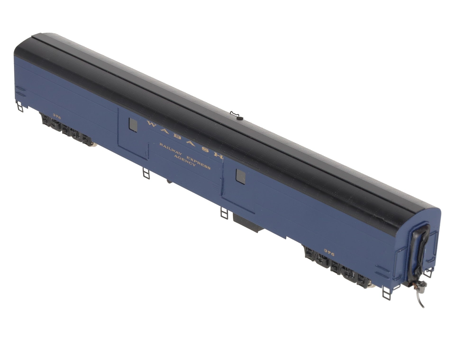 S. Soho & Co. 0463 HO Scale BRASS Wabash Baggage Car-Painted/Box