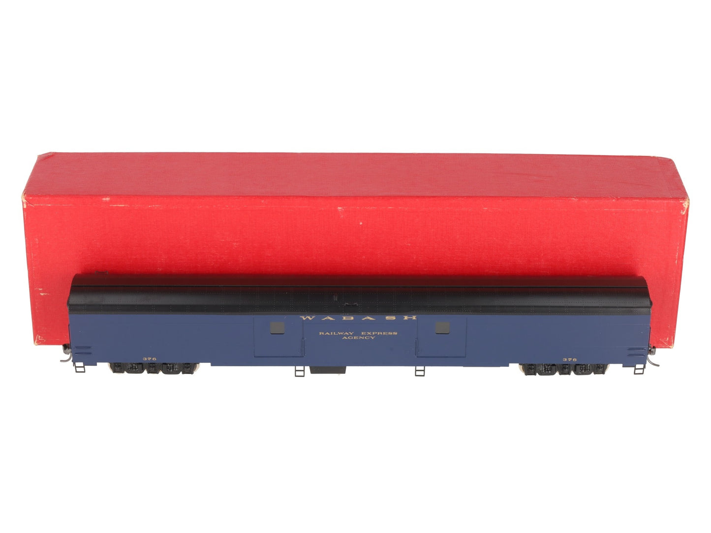 S. Soho & Co. 0463 HO Scale BRASS Wabash Baggage Car-Painted/Box