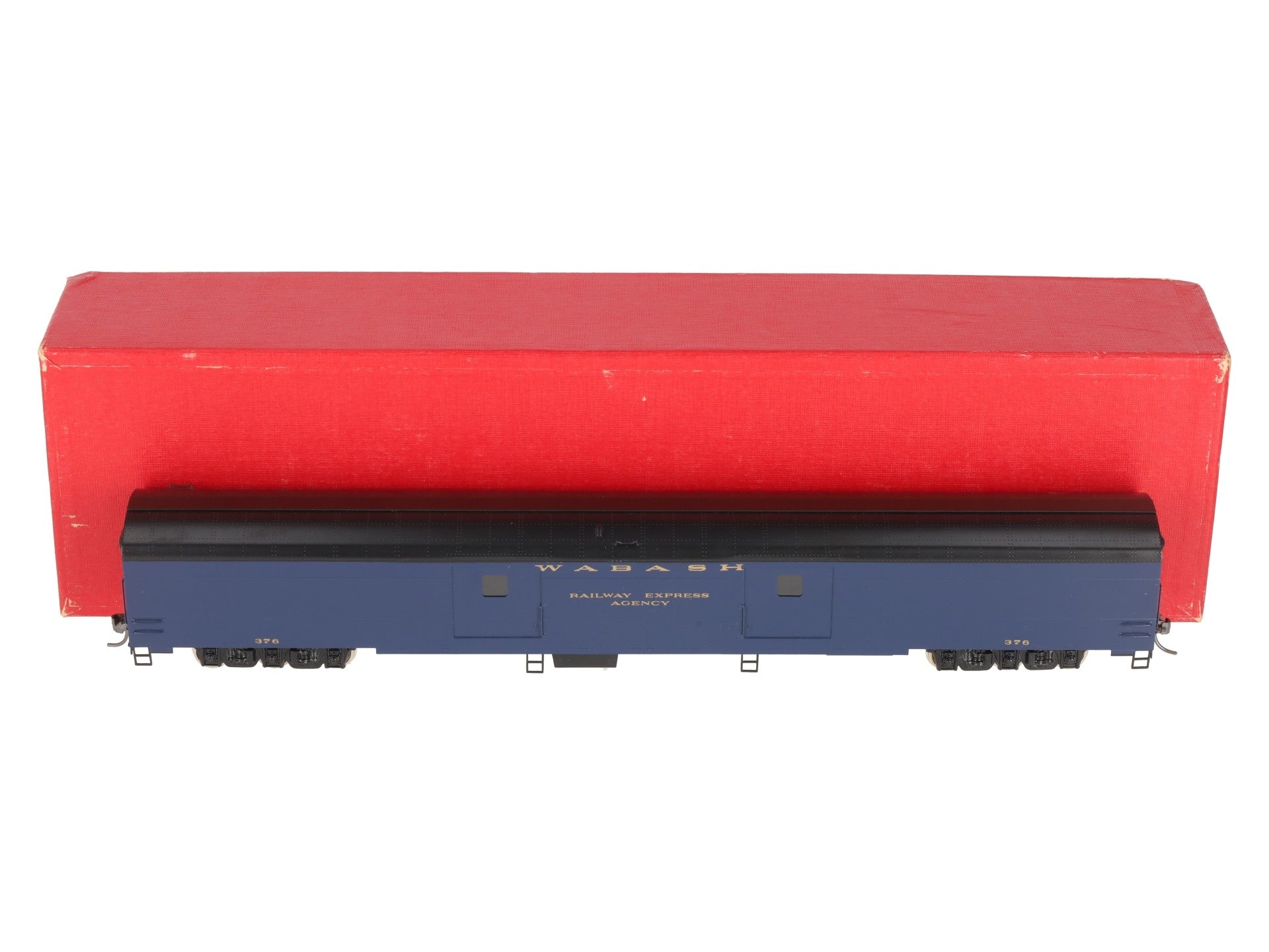S. Soho & Co. 0463 HO Scale BRASS Wabash Baggage Car-Painted/Box