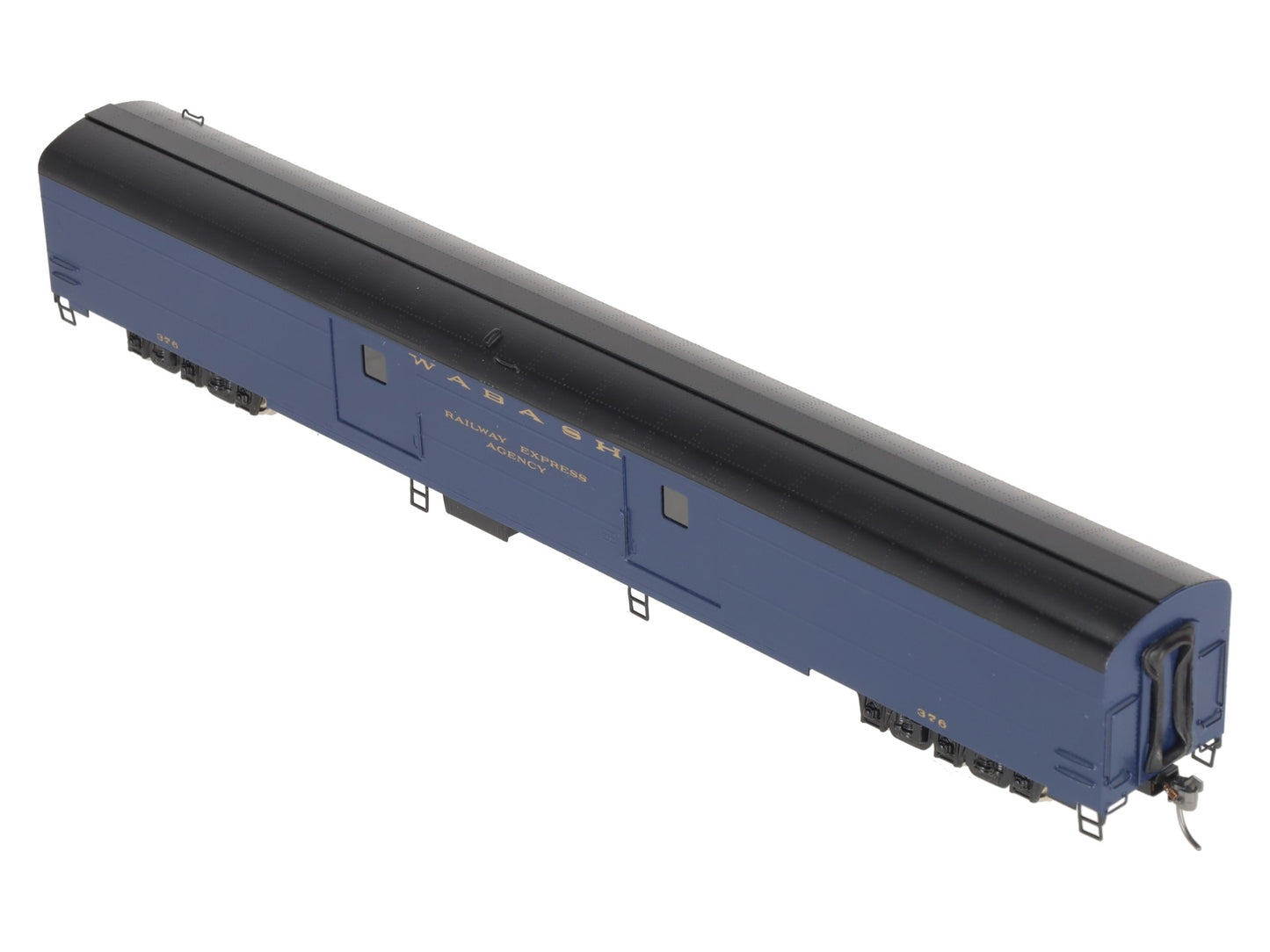 S. Soho & Co. 0463 HO Scale BRASS Wabash Baggage Car-Painted/Box
