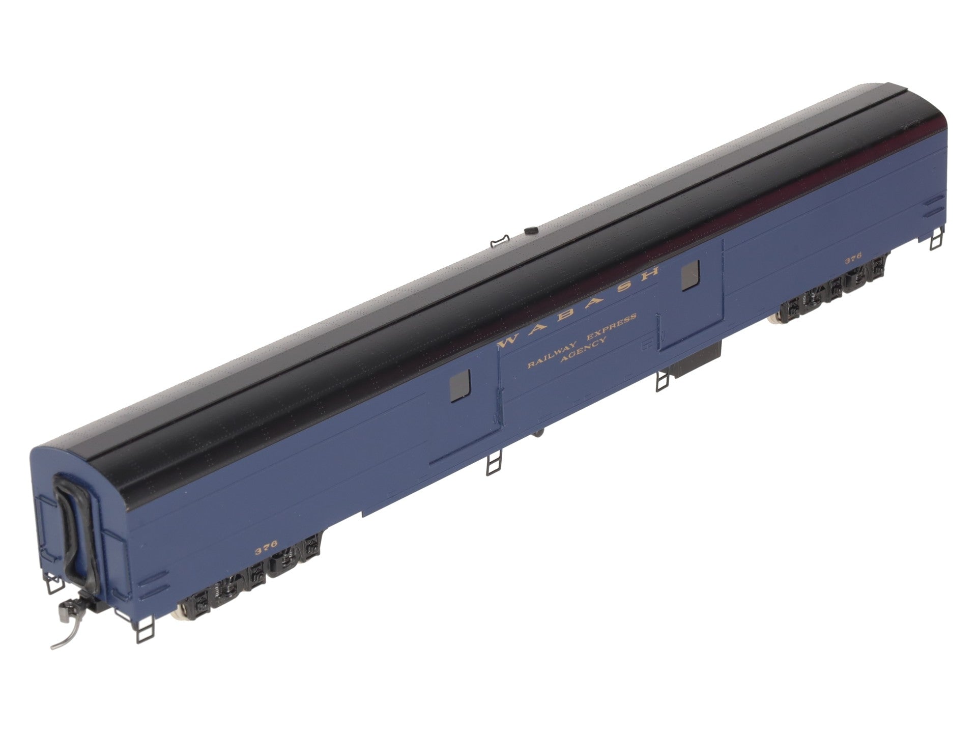 S. Soho & Co. 0463 HO Scale BRASS Wabash Baggage Car-Painted/Box