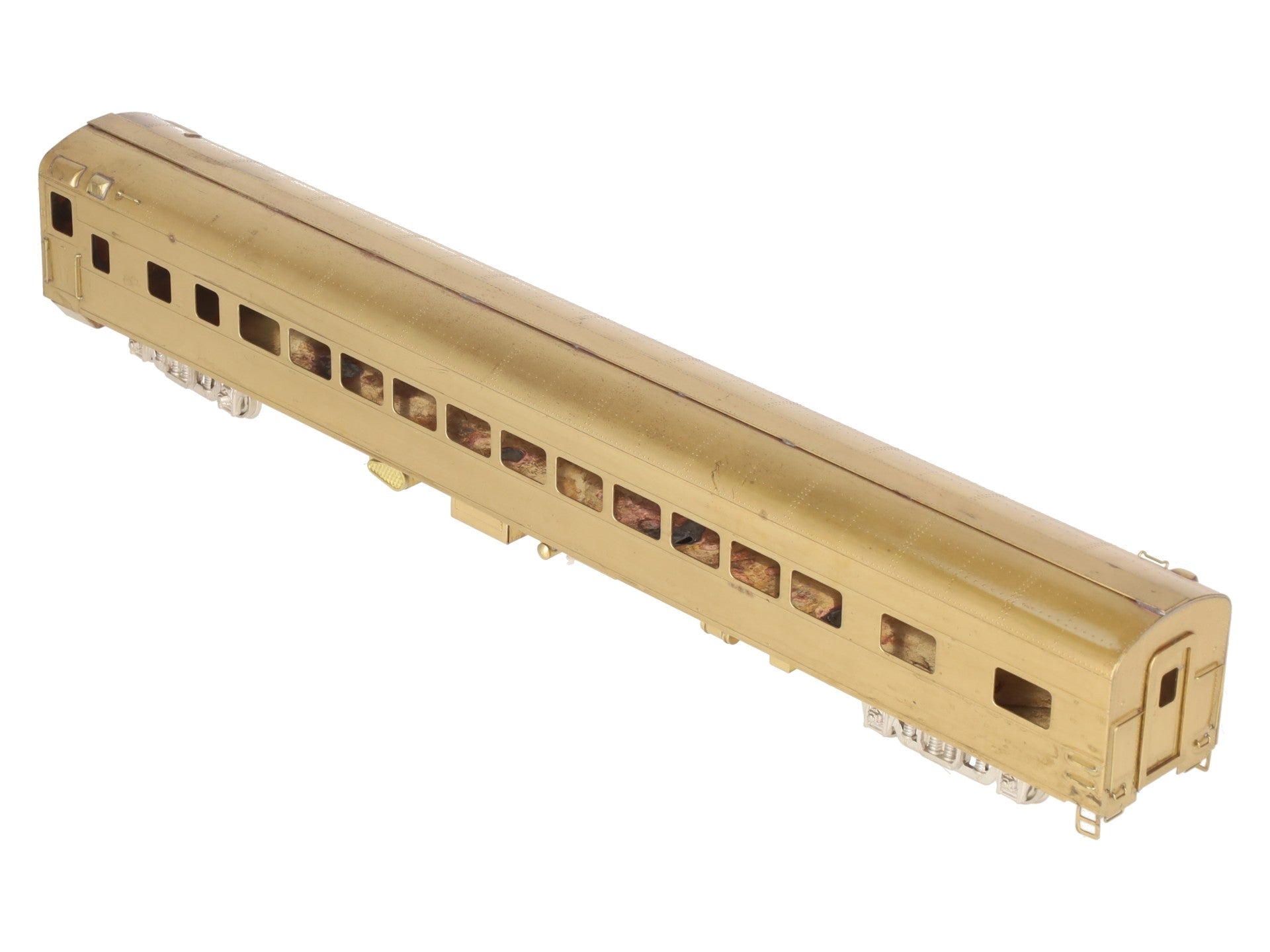 S. Soho & Co. 0457 HO Scale BRASS Union Pacific Coach Car #5543- Unpainted EX/Box