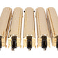 MTH 20-4029 O Gauge NYC Gold Plated 70' Madison Passenger Car Set EX
