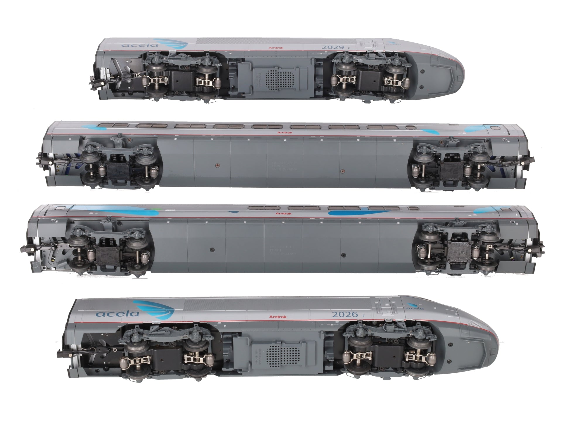Lionel 6-31714 O Gauge Amtrak Acela Electric Train Set with Railsounds 5.0 EX