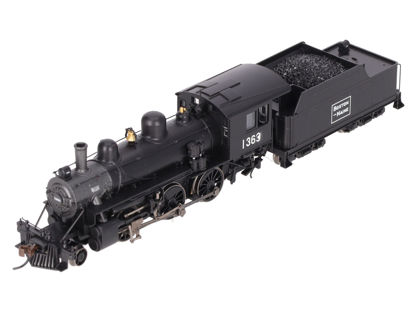 Bachmann 51811 HO Scale Boston & Maine Alco 2-6-0 Steam Loco w/Sound & DCC #1363 EX/Box