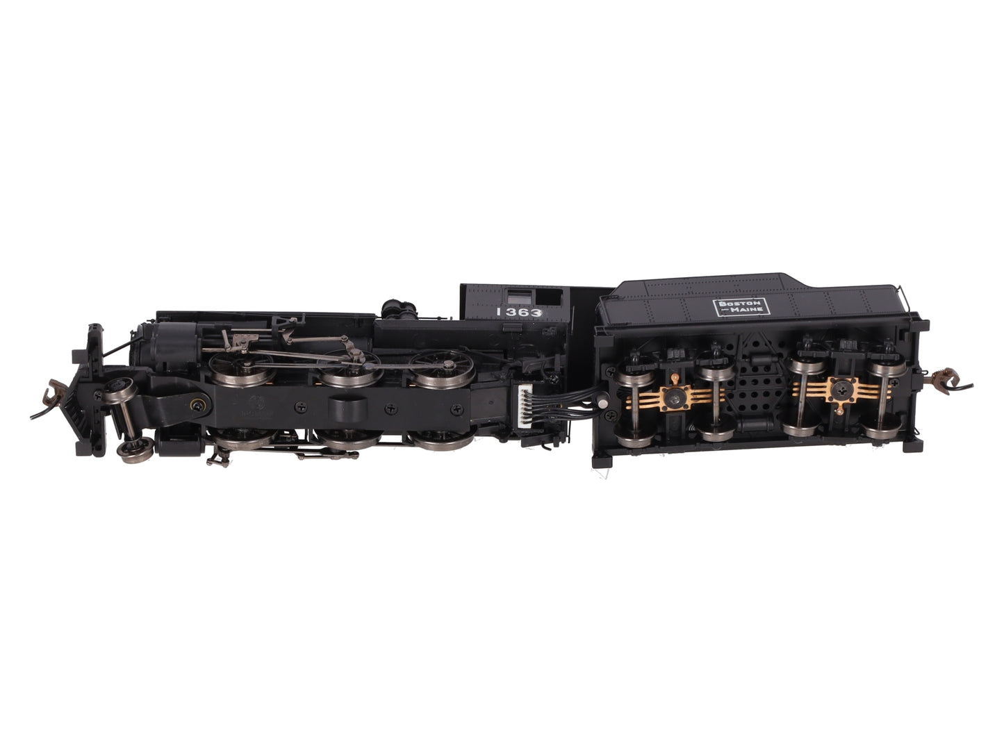 Bachmann 51811 HO Scale Boston & Maine Alco 2-6-0 Steam Loco w/Sound & DCC #1363 EX/Box