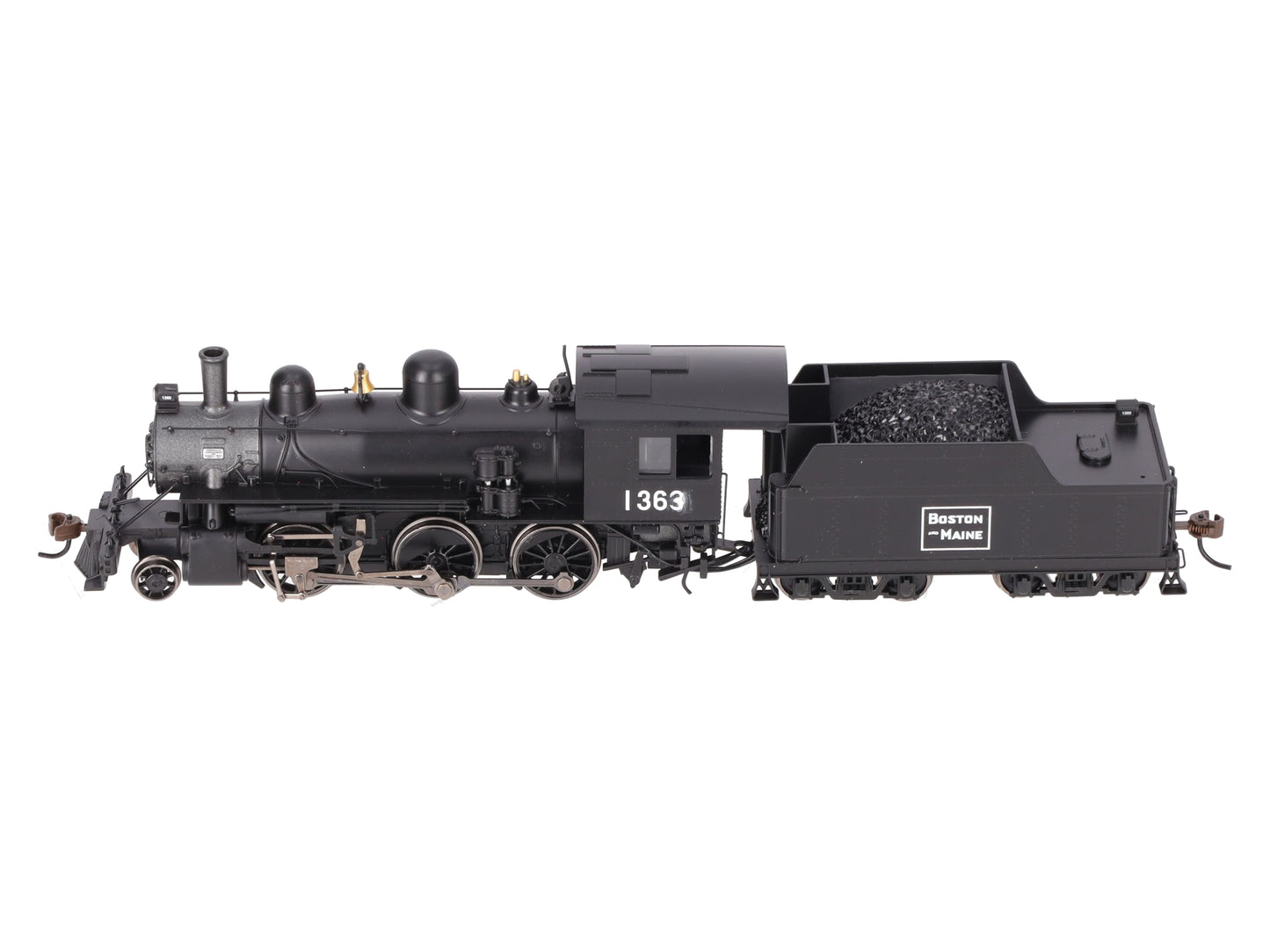 Bachmann 51811 HO Scale Boston & Maine Alco 2-6-0 Steam Loco w/Sound & DCC #1363 EX/Box