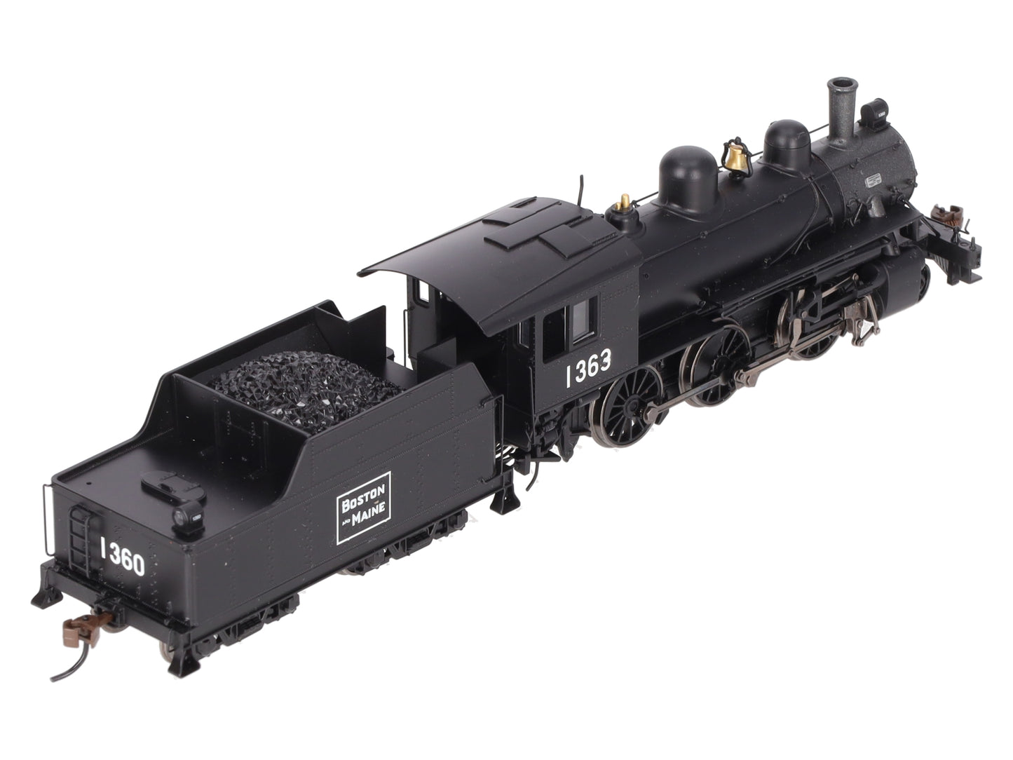 Bachmann 51811 HO Scale Boston & Maine Alco 2-6-0 Steam Loco w/Sound & DCC #1363 EX/Box