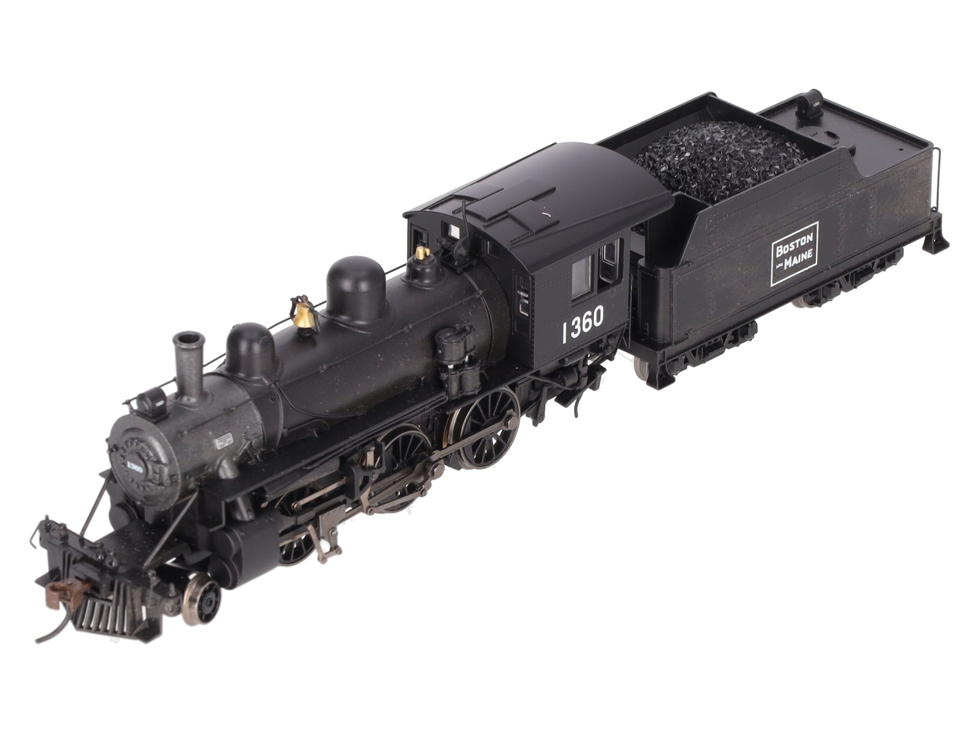 Bachmann 51811 HO Scale Boston & Maine Alco 2-6-0 Steam Loco w/Sound & DCC #1360 EX/Box