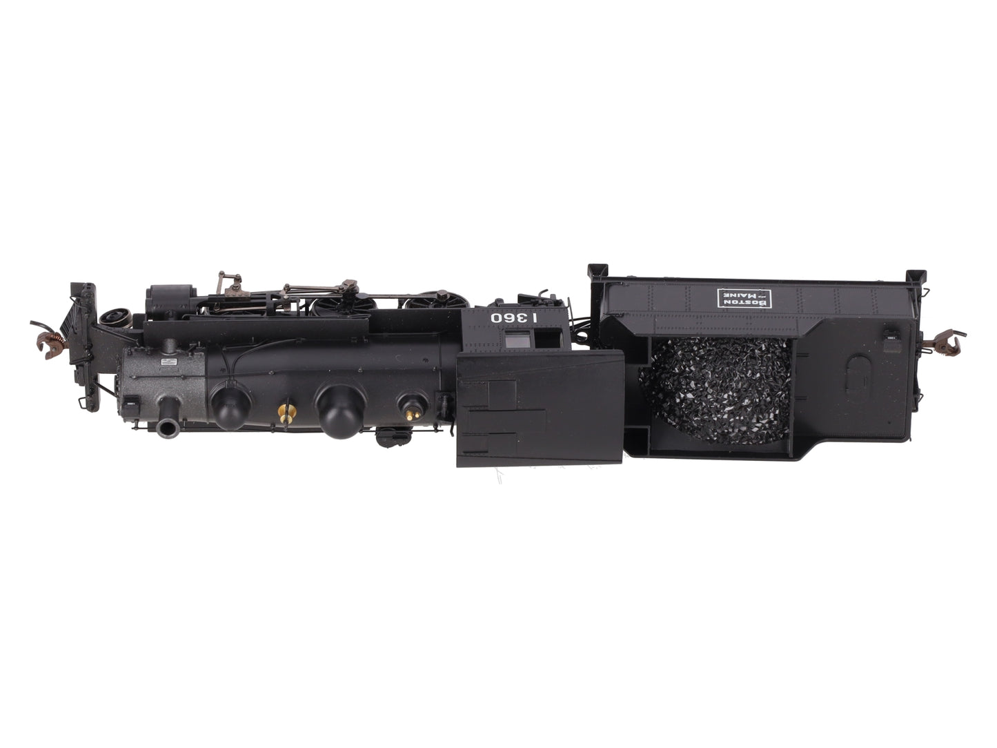 Bachmann 51811 HO Scale Boston & Maine Alco 2-6-0 Steam Loco w/Sound & DCC #1360 EX/Box