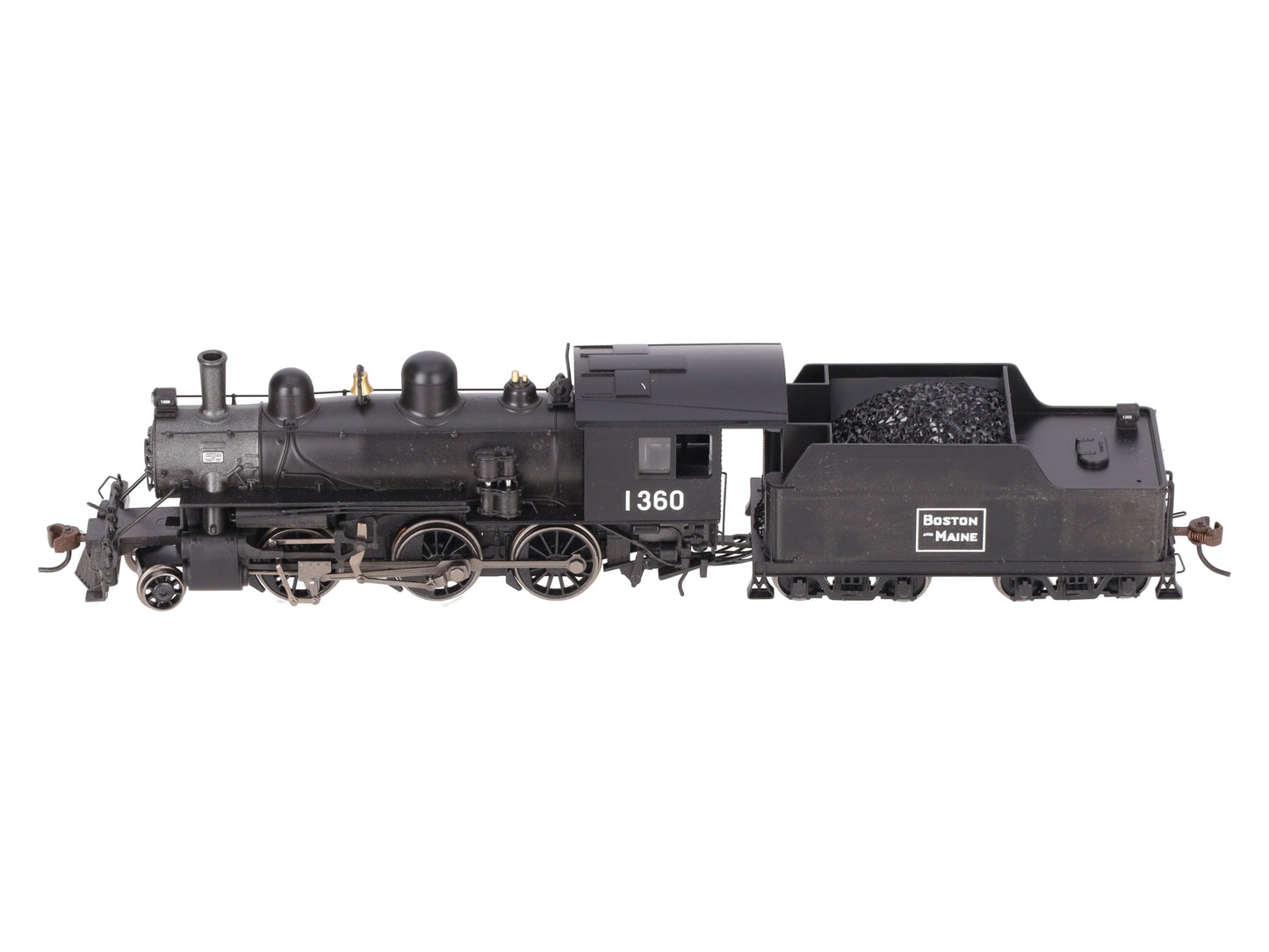 Bachmann 51811 HO Scale Boston & Maine Alco 2-6-0 Steam Loco w/Sound & DCC #1360 EX/Box