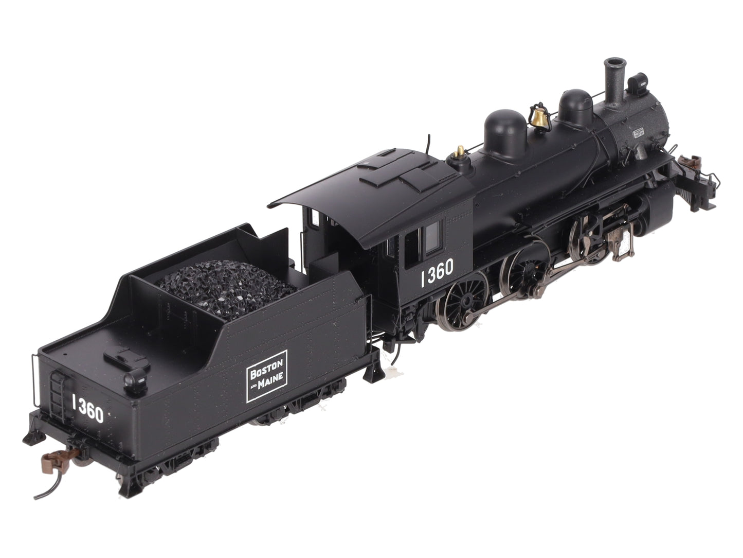 Bachmann 51811 HO Scale Boston & Maine Alco 2-6-0 Steam Loco w/Sound & DCC #1360 EX/Box