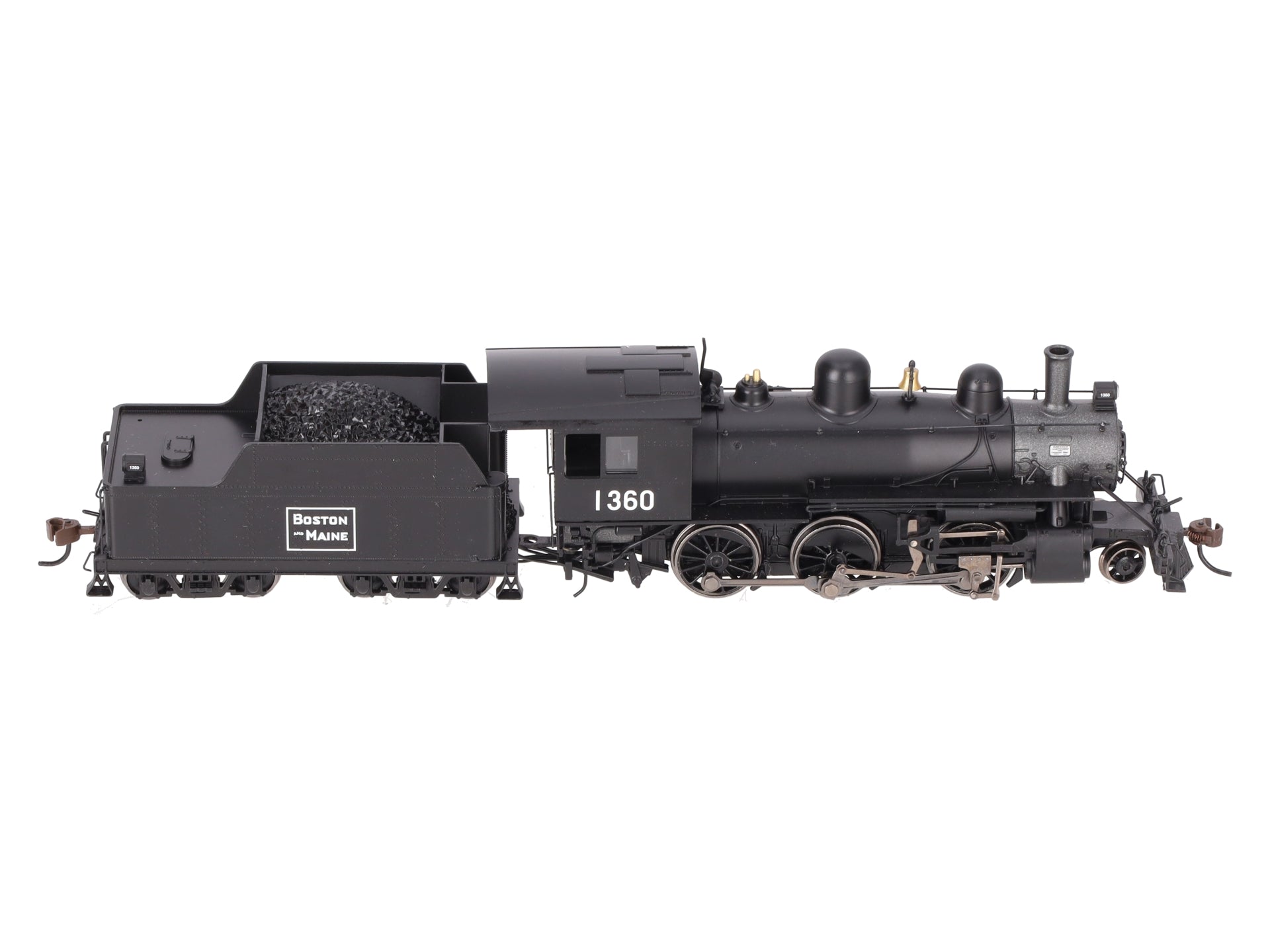 Bachmann 51811 HO Scale Boston & Maine Alco 2-6-0 Steam Loco w/Sound & DCC #1360 EX/Box