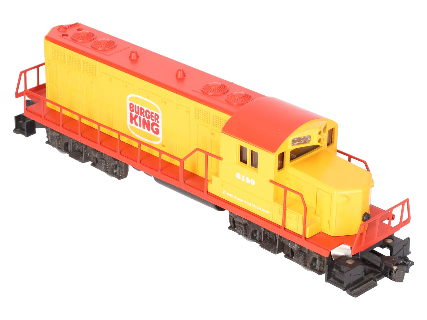 Lionel 6-8160 O Gauge Burger King GP-20 Diesel Locomotive #8160 EX/Box