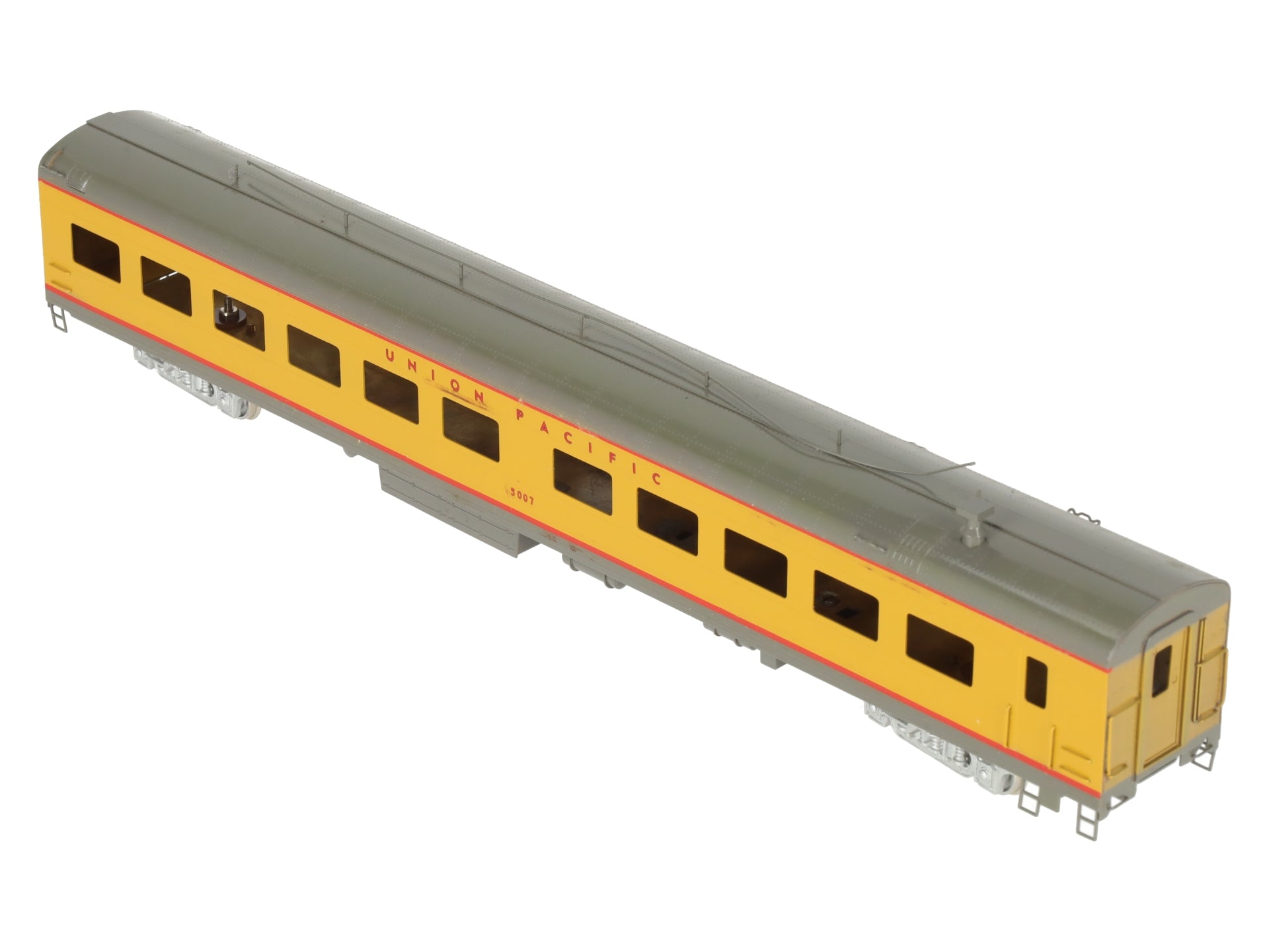 Soho 480 HO Scale Brass Union Pacific Lunch -Counter-Lounge Diner Car- Painted/Box