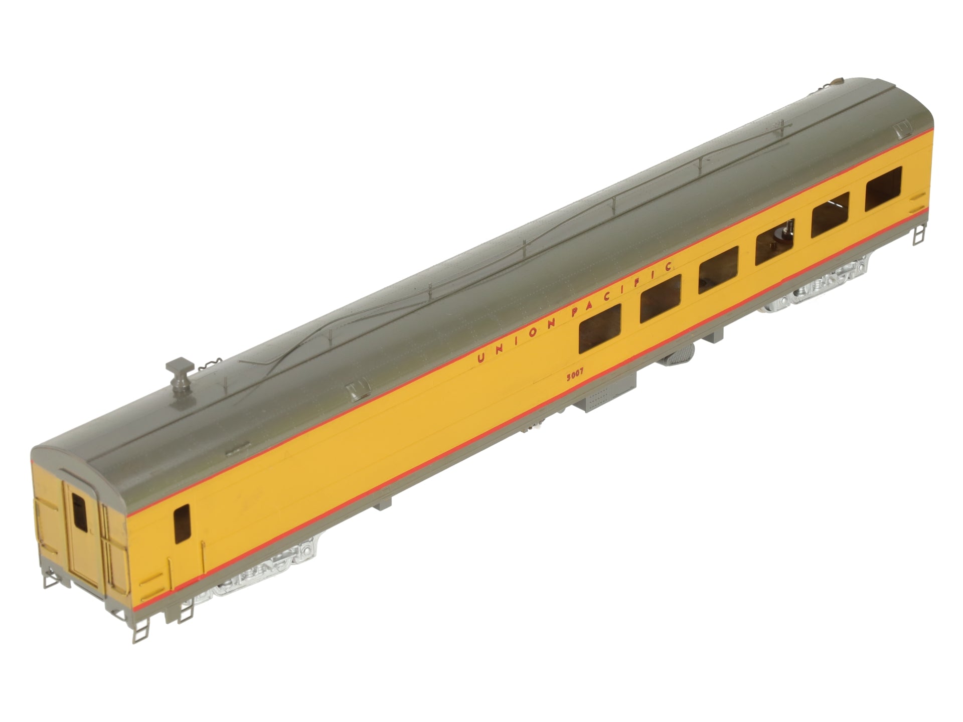 Soho 480 HO Scale Brass Union Pacific Lunch -Counter-Lounge Diner Car- Painted/Box