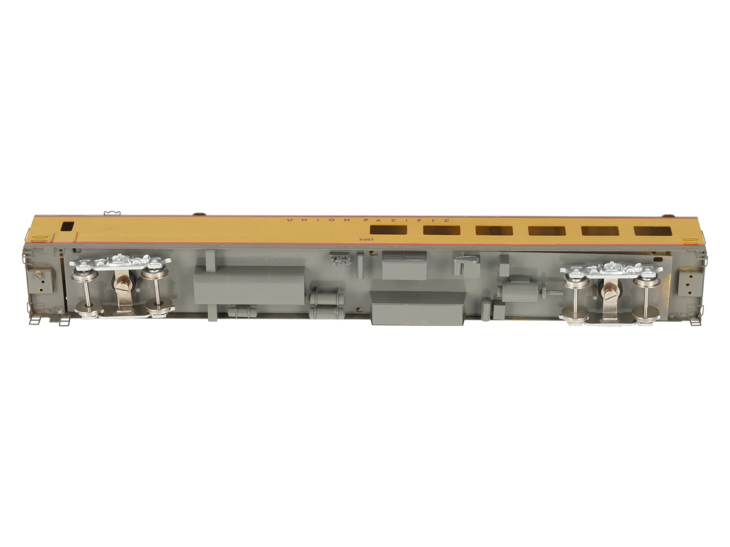 Soho 480 HO Scale Brass Union Pacific Lunch -Counter-Lounge Diner Car- Painted/Box