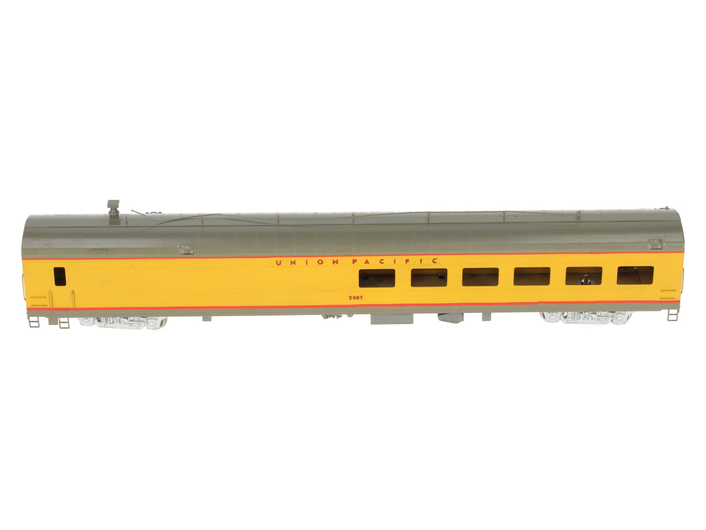 Soho 480 HO Scale Brass Union Pacific Lunch -Counter-Lounge Diner Car- Painted/Box