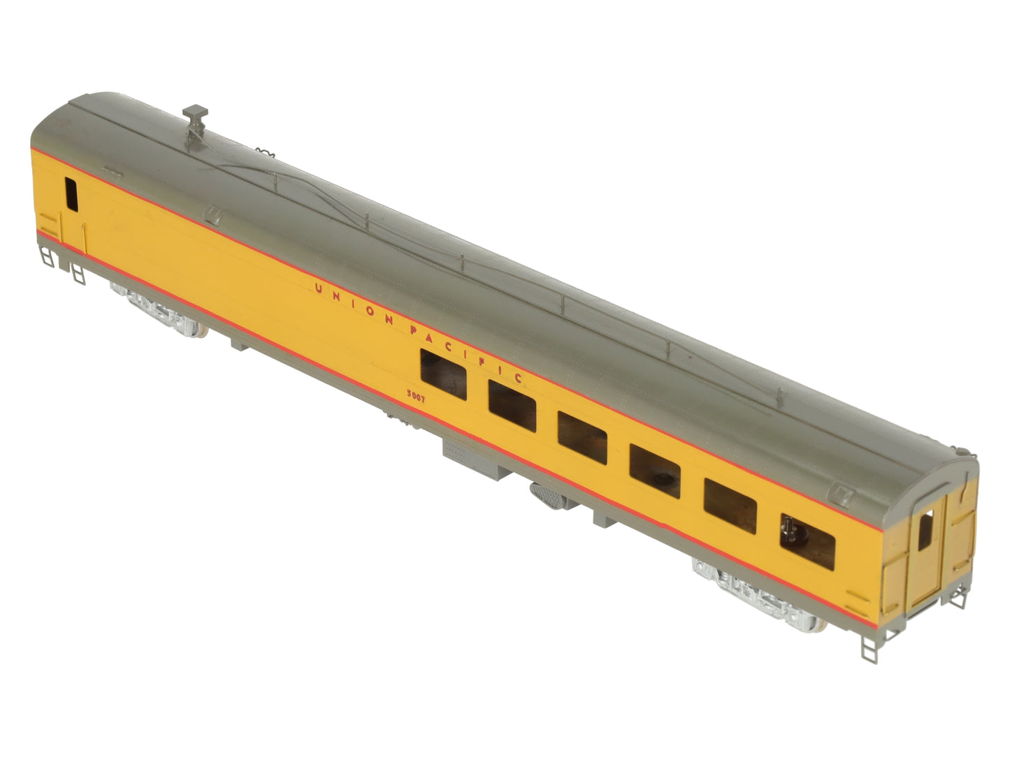 Soho 480 HO Scale Brass Union Pacific Lunch -Counter-Lounge Diner Car- Painted/Box