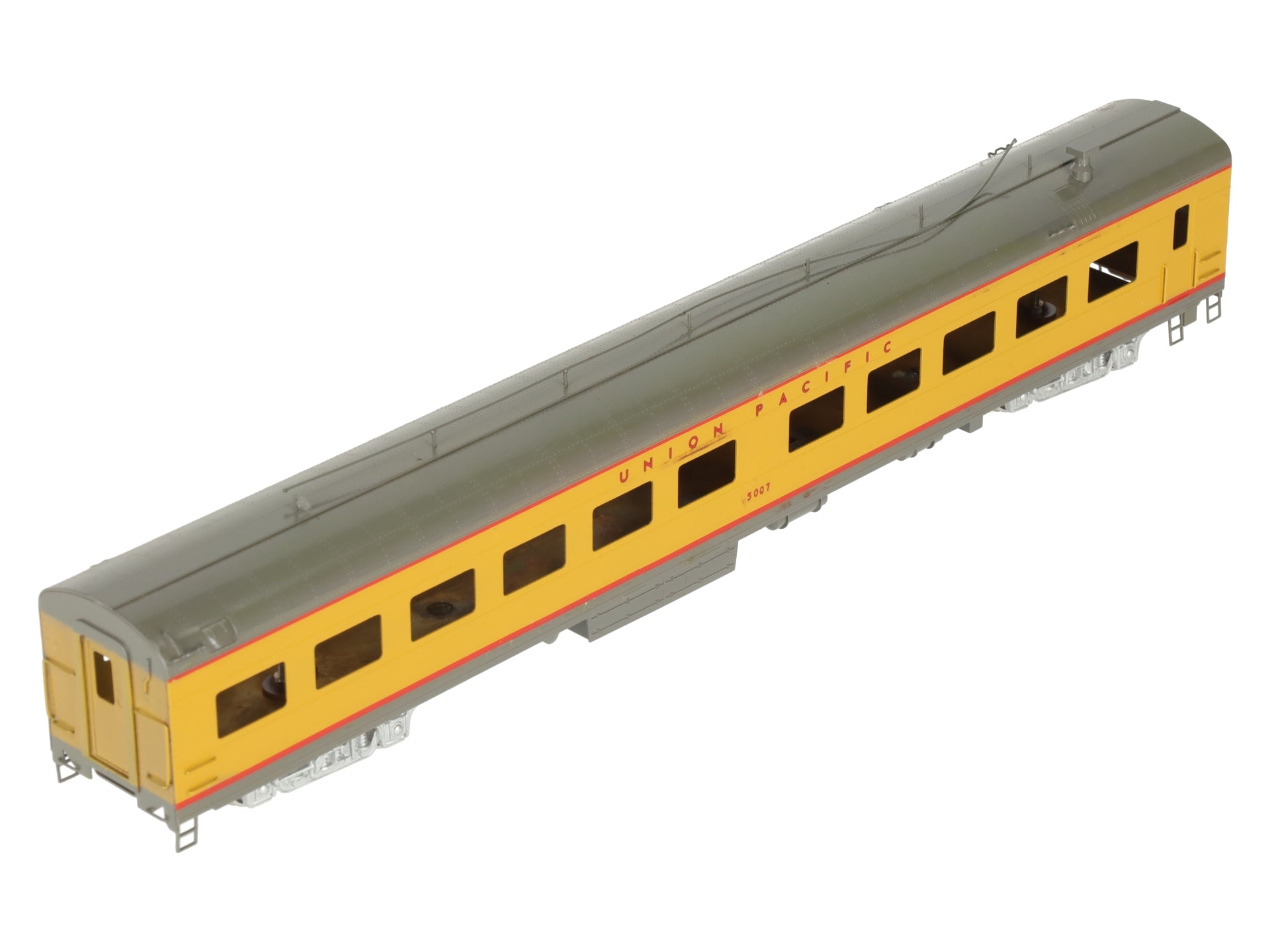 Soho 480 HO Scale Brass Union Pacific Lunch -Counter-Lounge Diner Car- Painted/Box