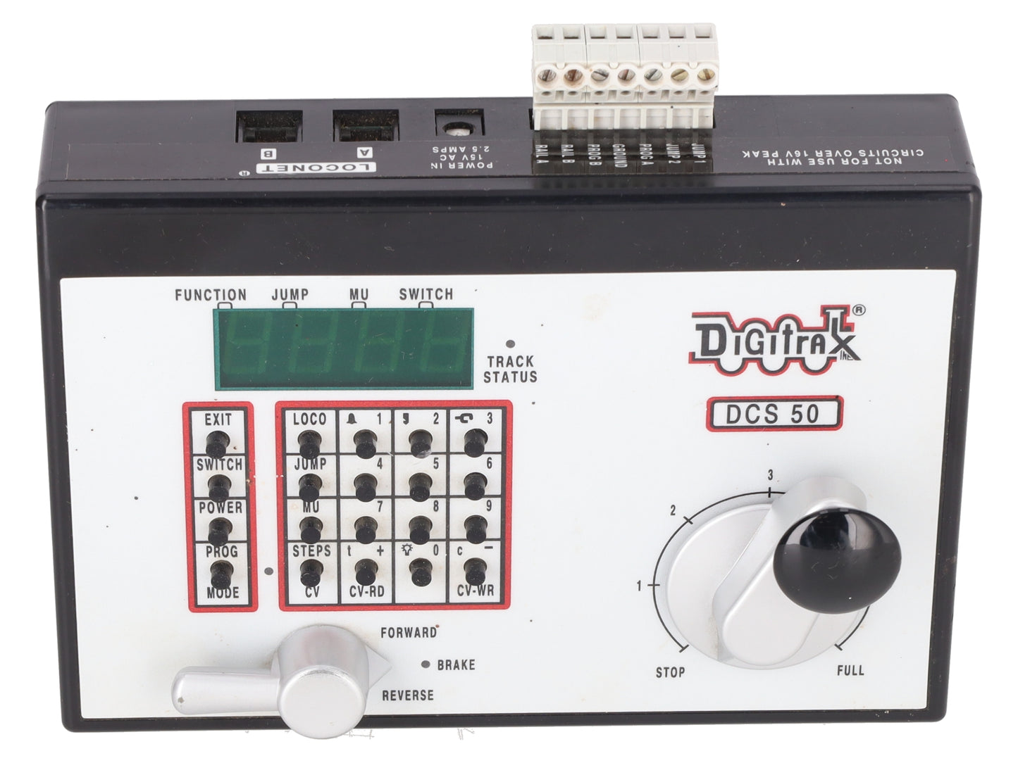 Digitrax DCS50 HO Scale Zephyr Command Starter Set (No Decoder Tester/LT1 Cable) VG/Box